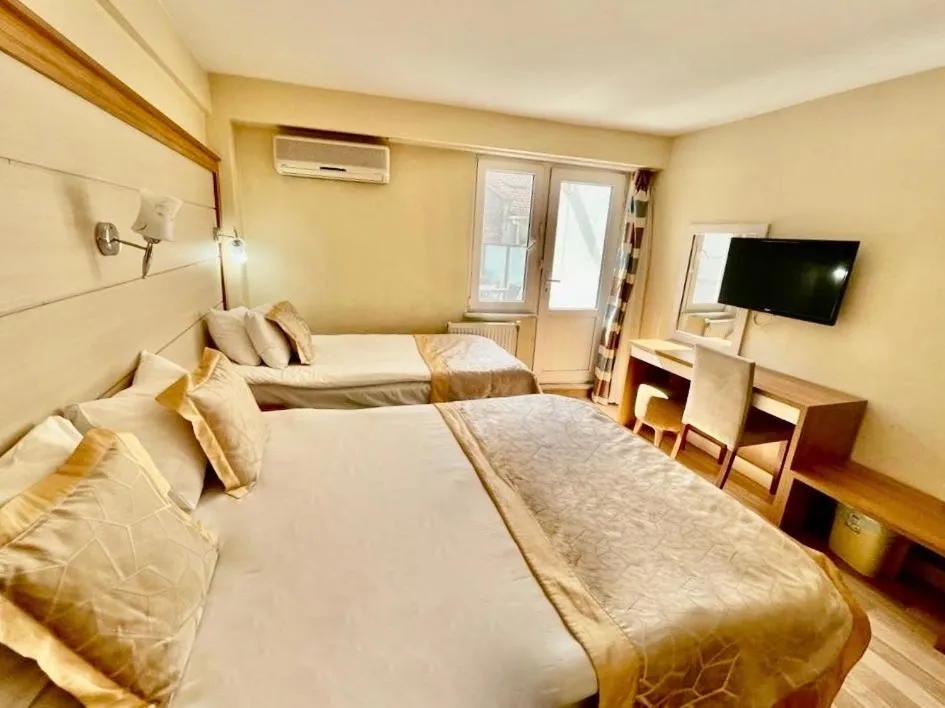 Bed in Timeks Hotel Sultanahmet