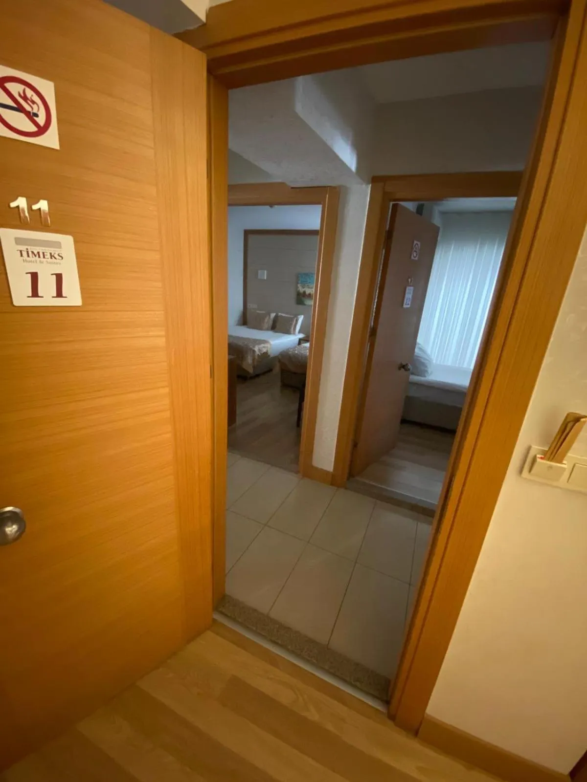 Bed in Timeks Hotel Sultanahmet