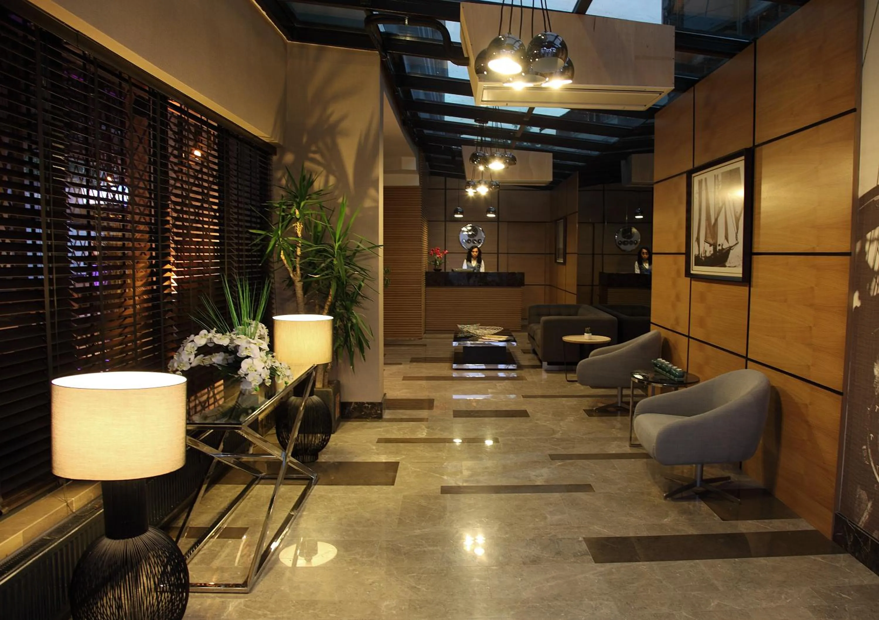 Lobby or reception in Tuzla Town Hotel