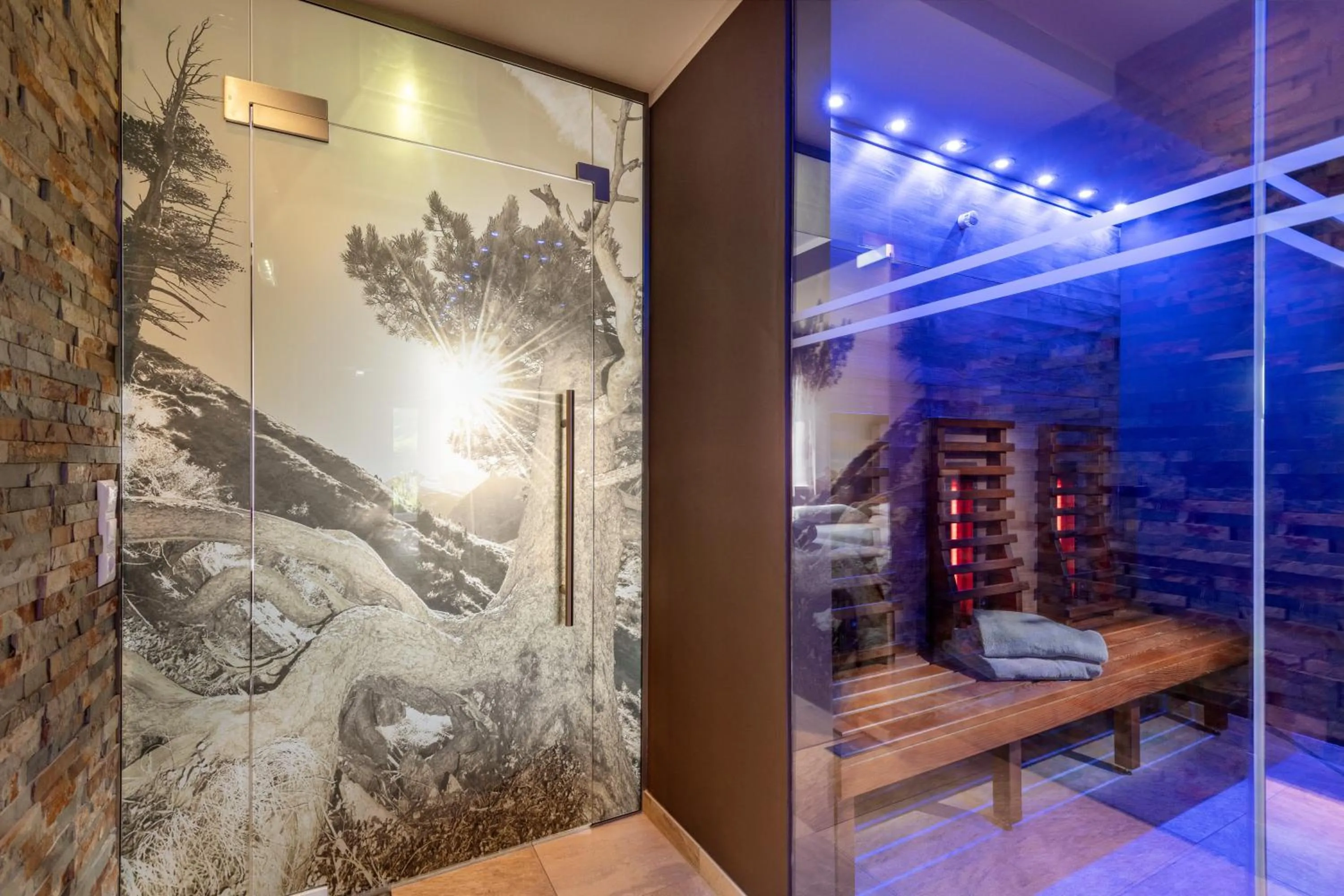 Sauna in Fairhotel Hochfilzen B&B