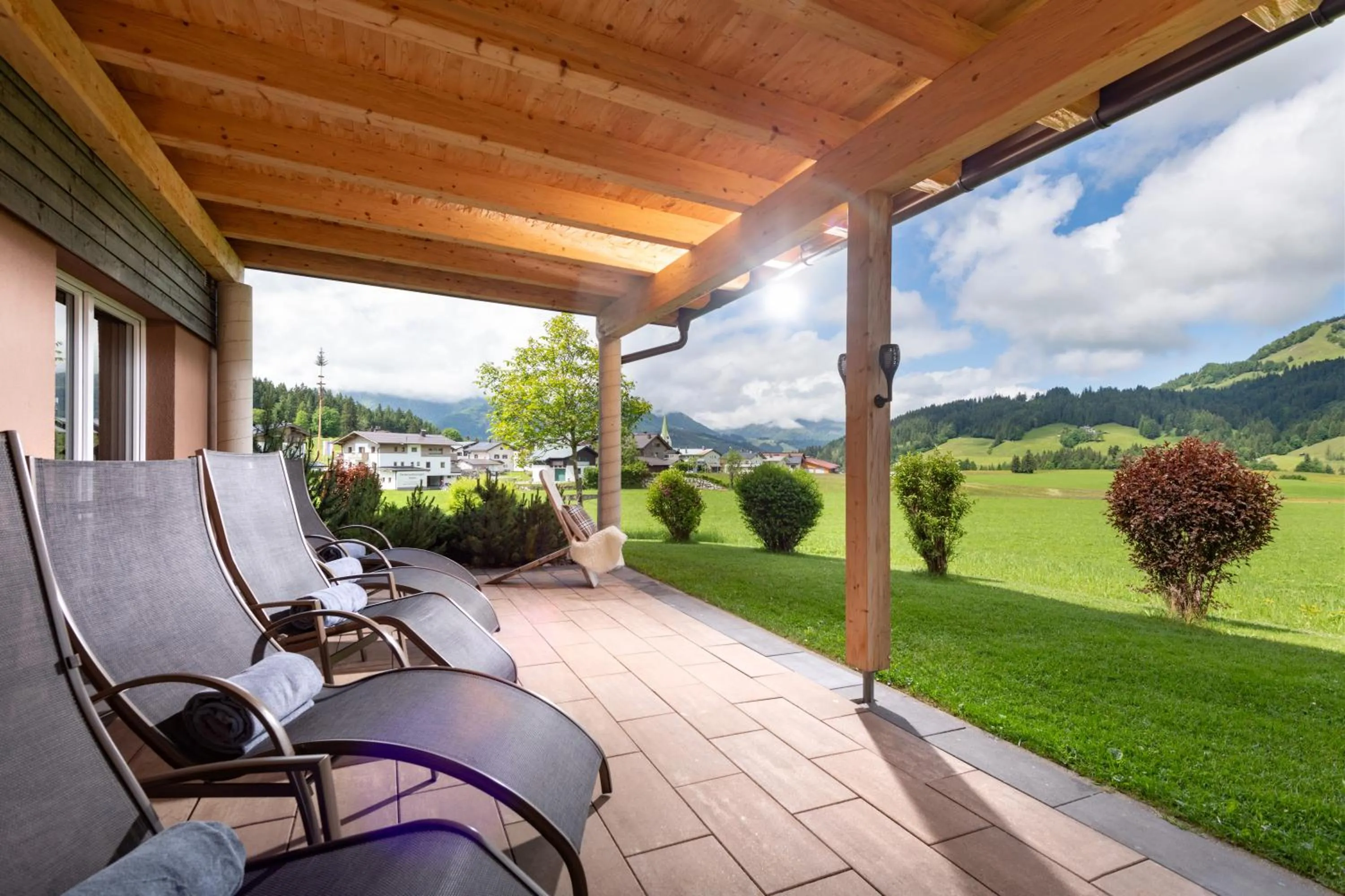 Garden in Fairhotel Hochfilzen B&B