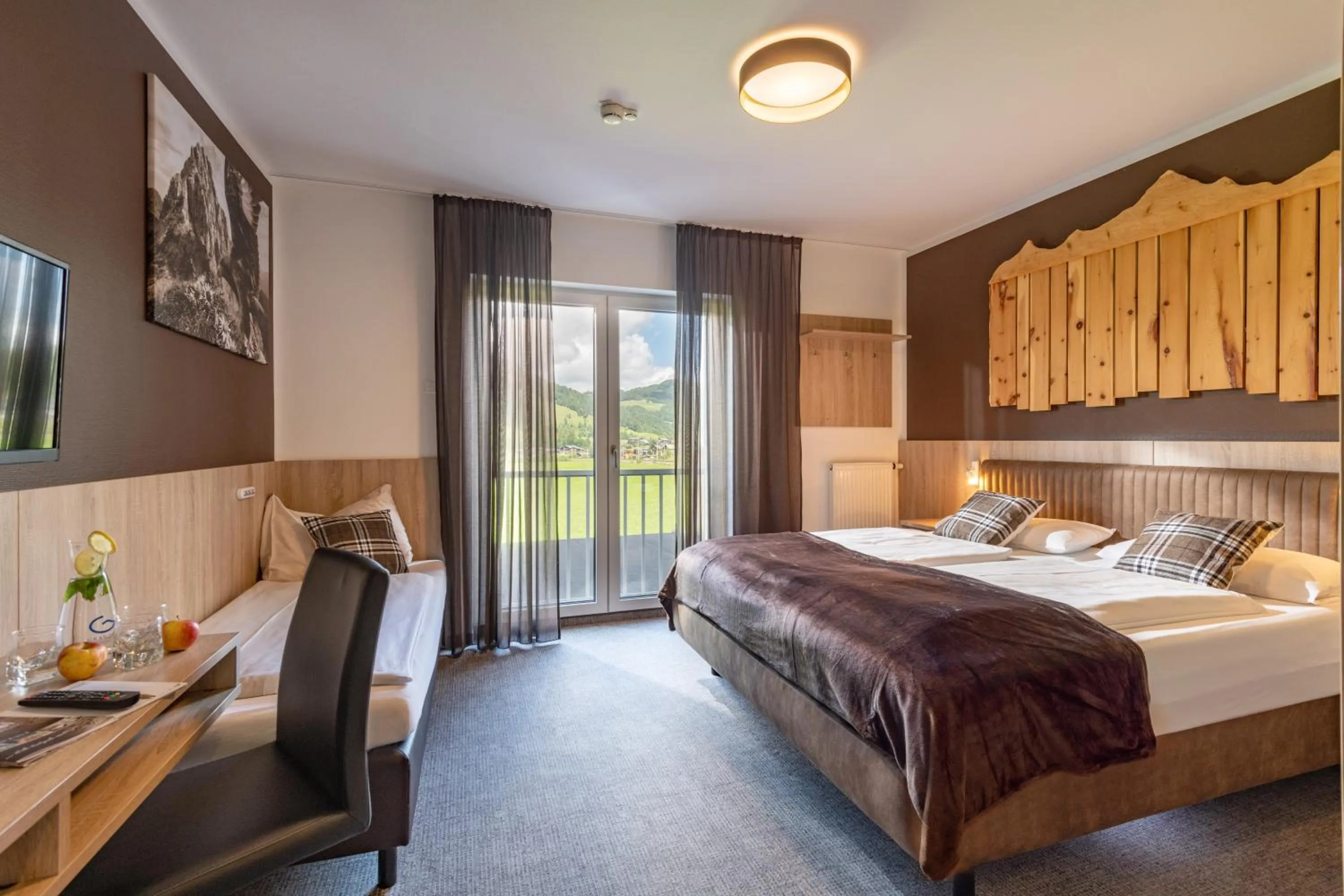 Photo of the whole room, Bed in Fairhotel Hochfilzen B&B