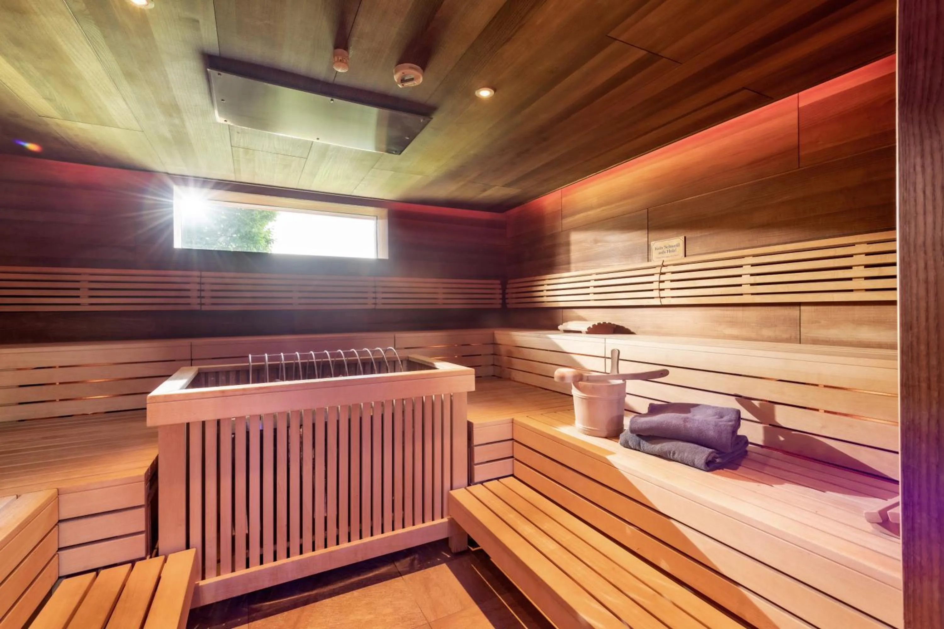 Sauna in Fairhotel Hochfilzen B&B