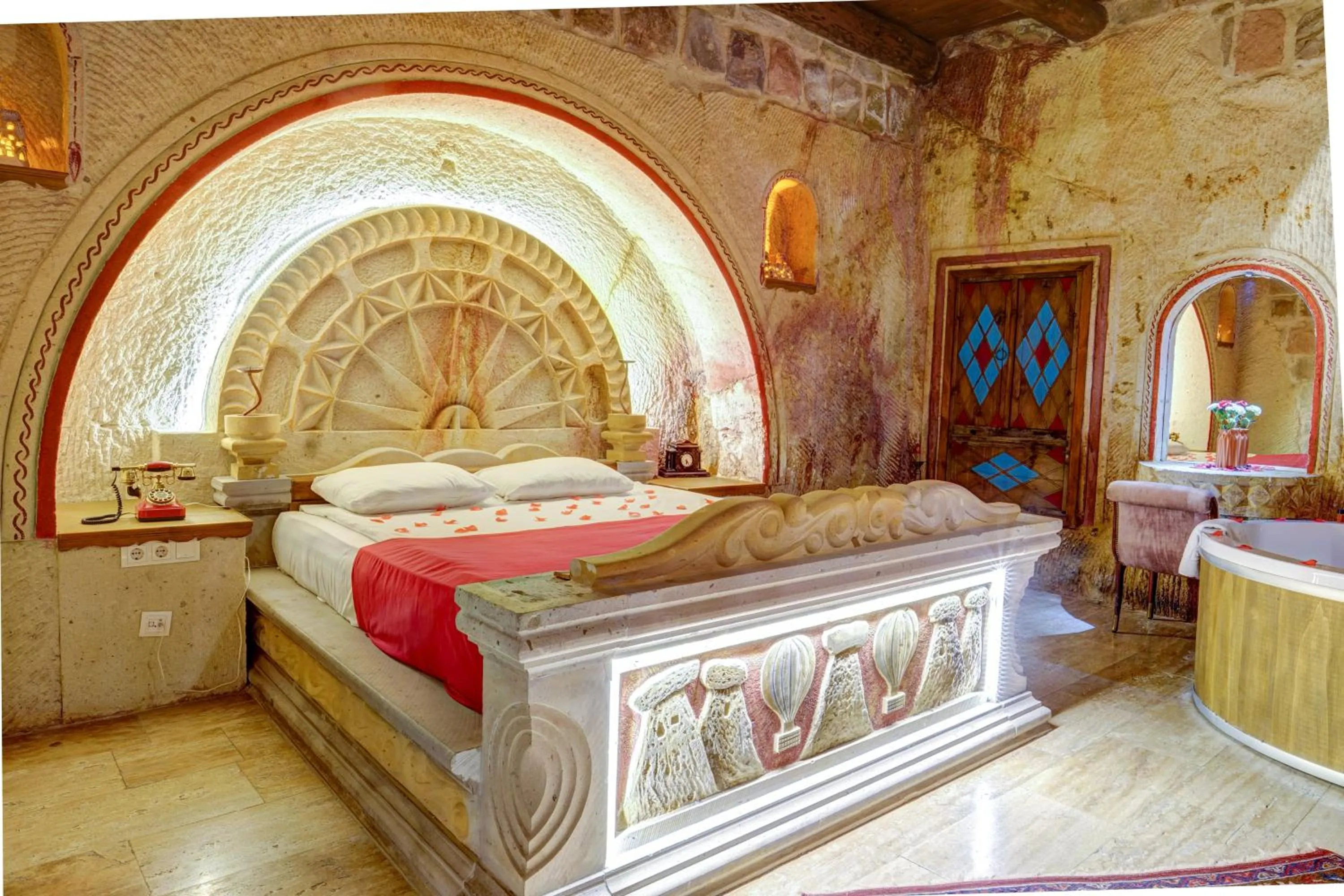 Bed in Nova Cave Hotel