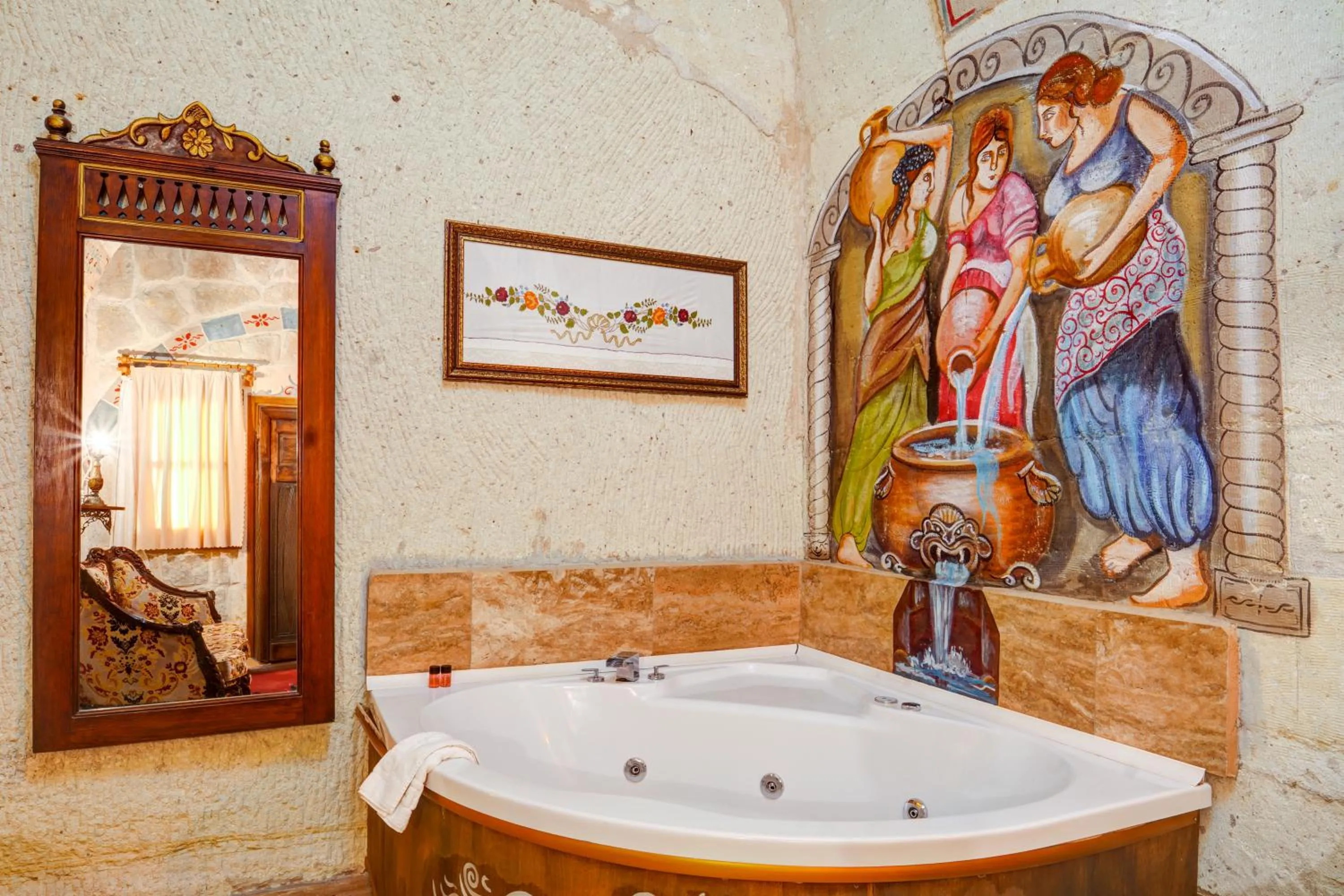 Seating area in Nova Cave Hotel