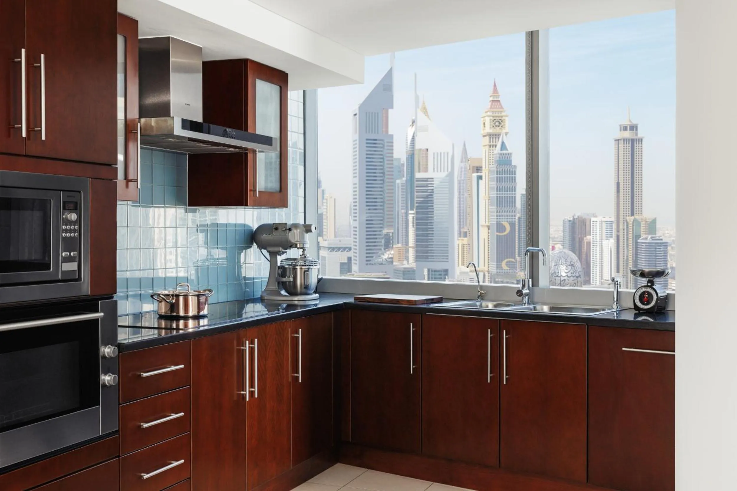 Kitchen or kitchenette in Jumeirah Living World Trade Centre Dubai