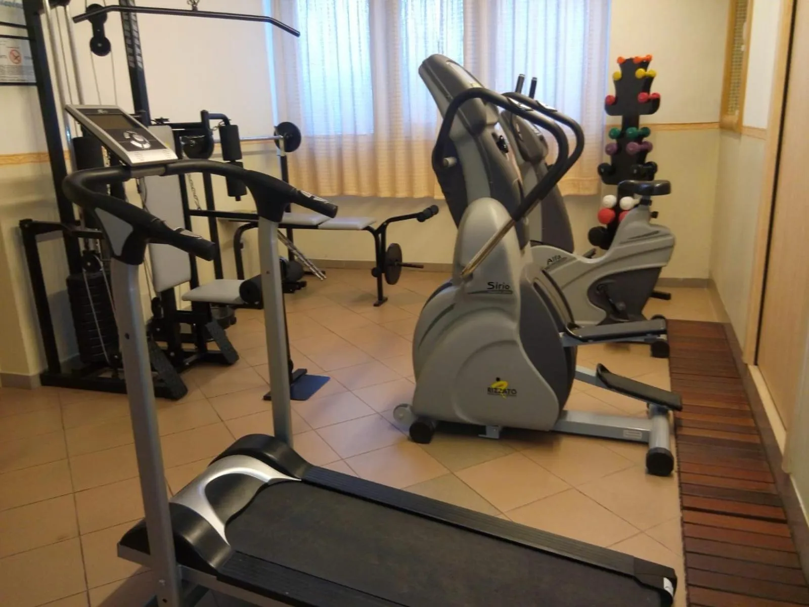 Fitness centre/facilities in Hotel Olisamir