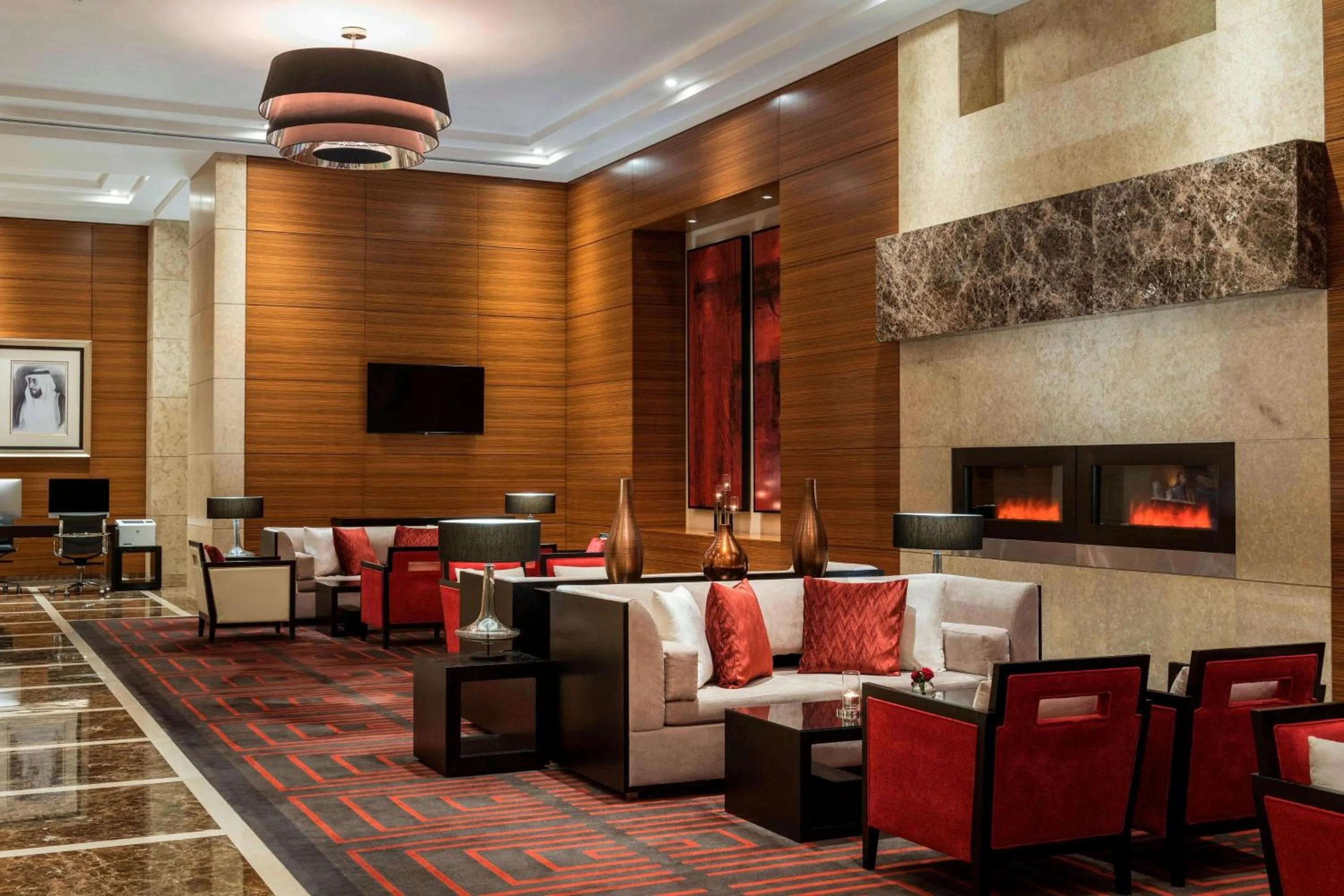 Lobby or reception in Grosvenor House, a Luxury Collection Hotel, Dubai