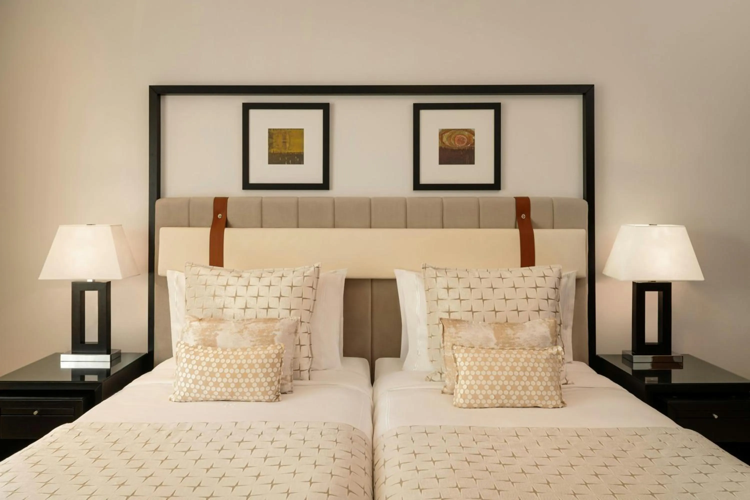 Bedroom, Bed in Grosvenor House, a Luxury Collection Hotel, Dubai