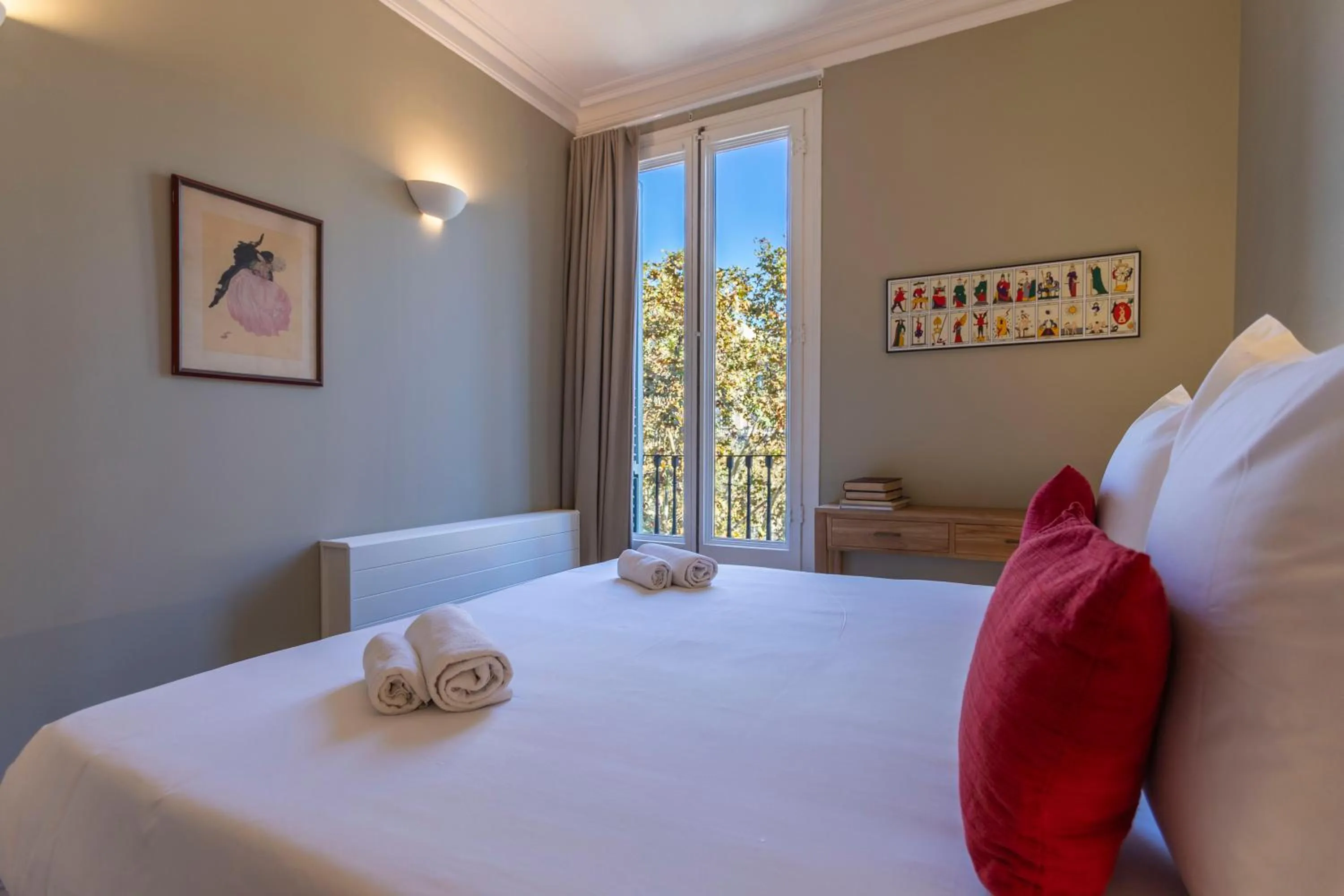 Bedroom, Bed in Bcn Paseo De Gracia Rocamora Apartment