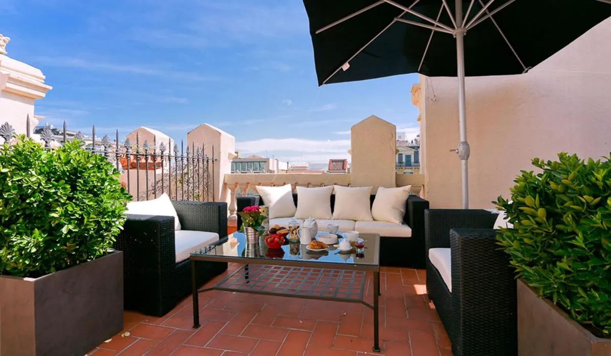 Balcony/Terrace in Bcn Paseo De Gracia Rocamora Apartment