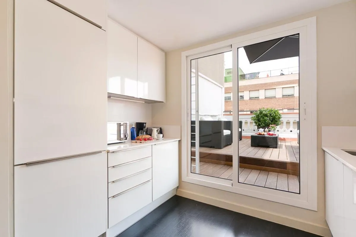 Kitchen or kitchenette in Bcn Paseo De Gracia Rocamora Apartment