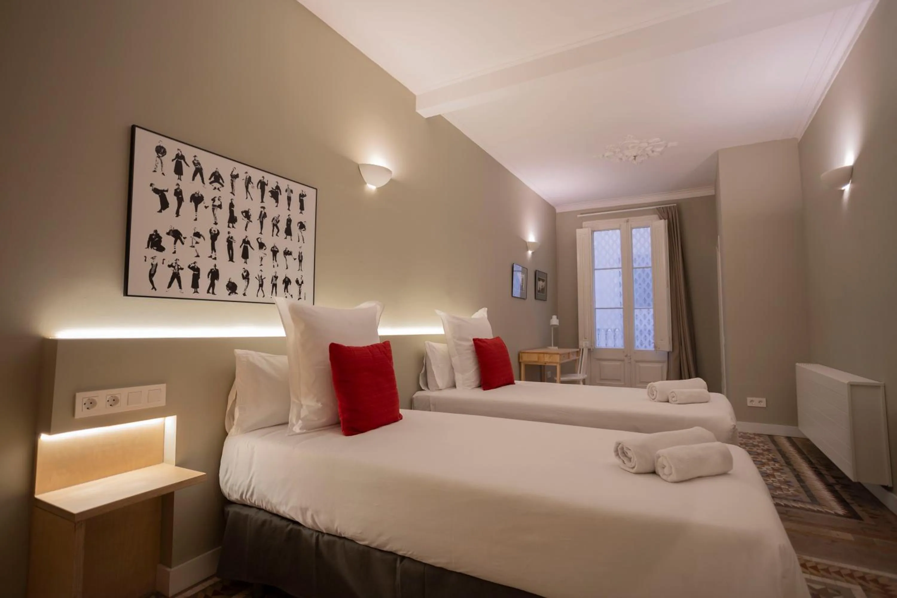 Bedroom, Bed in Bcn Paseo De Gracia Rocamora Apartment