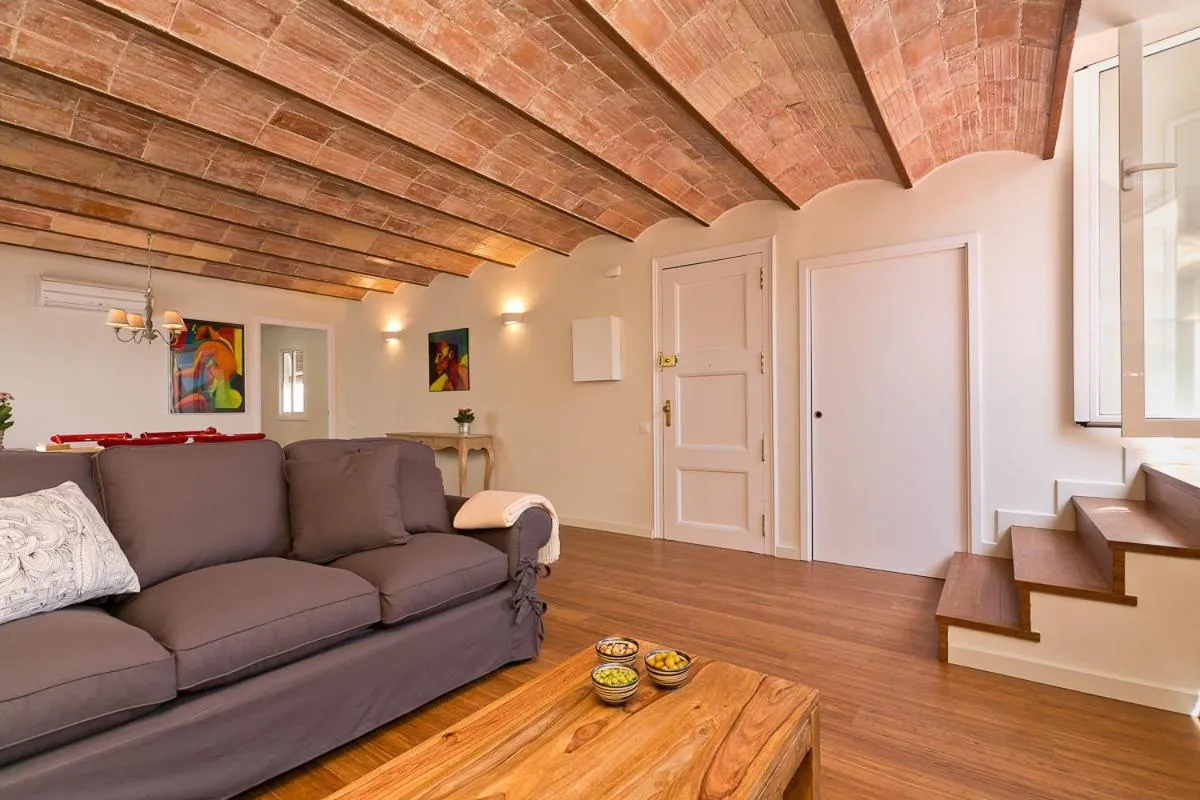 Living room in Bcn Paseo De Gracia Rocamora Apartment