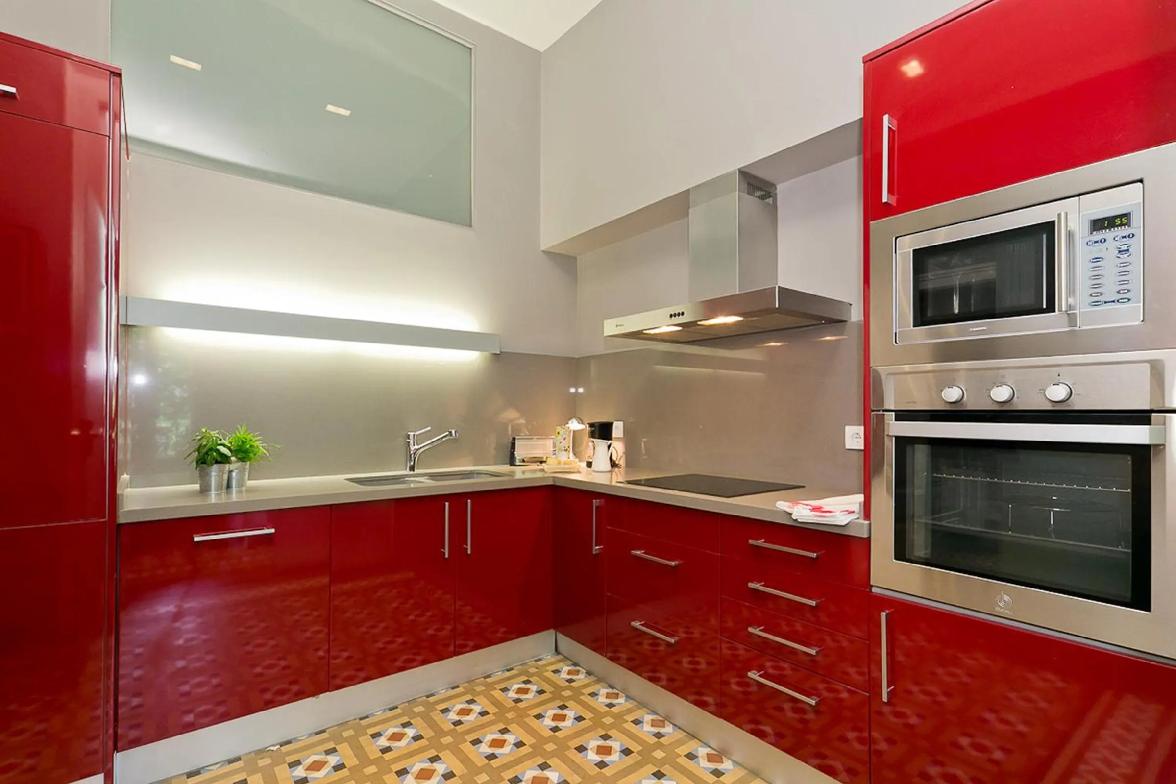 Kitchen or kitchenette in Bcn Paseo De Gracia Rocamora Apartment