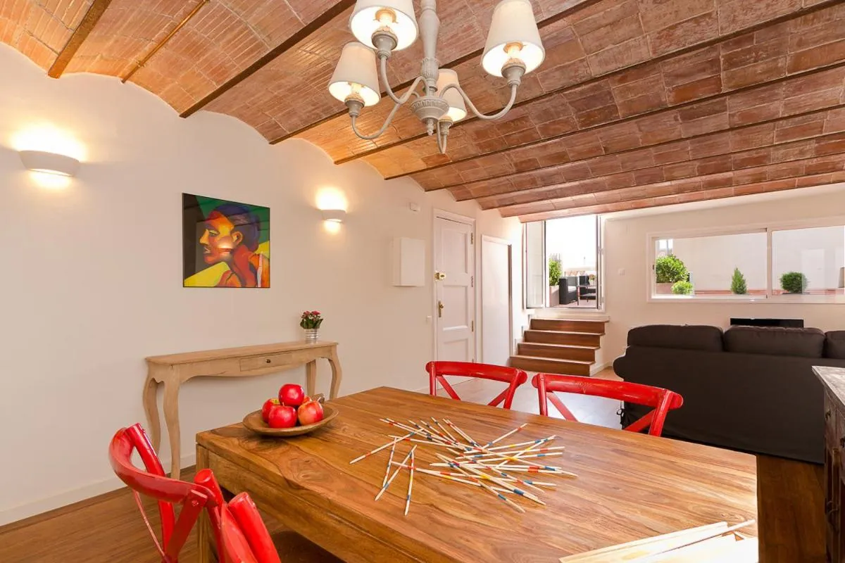 Dining area in Bcn Paseo De Gracia Rocamora Apartment