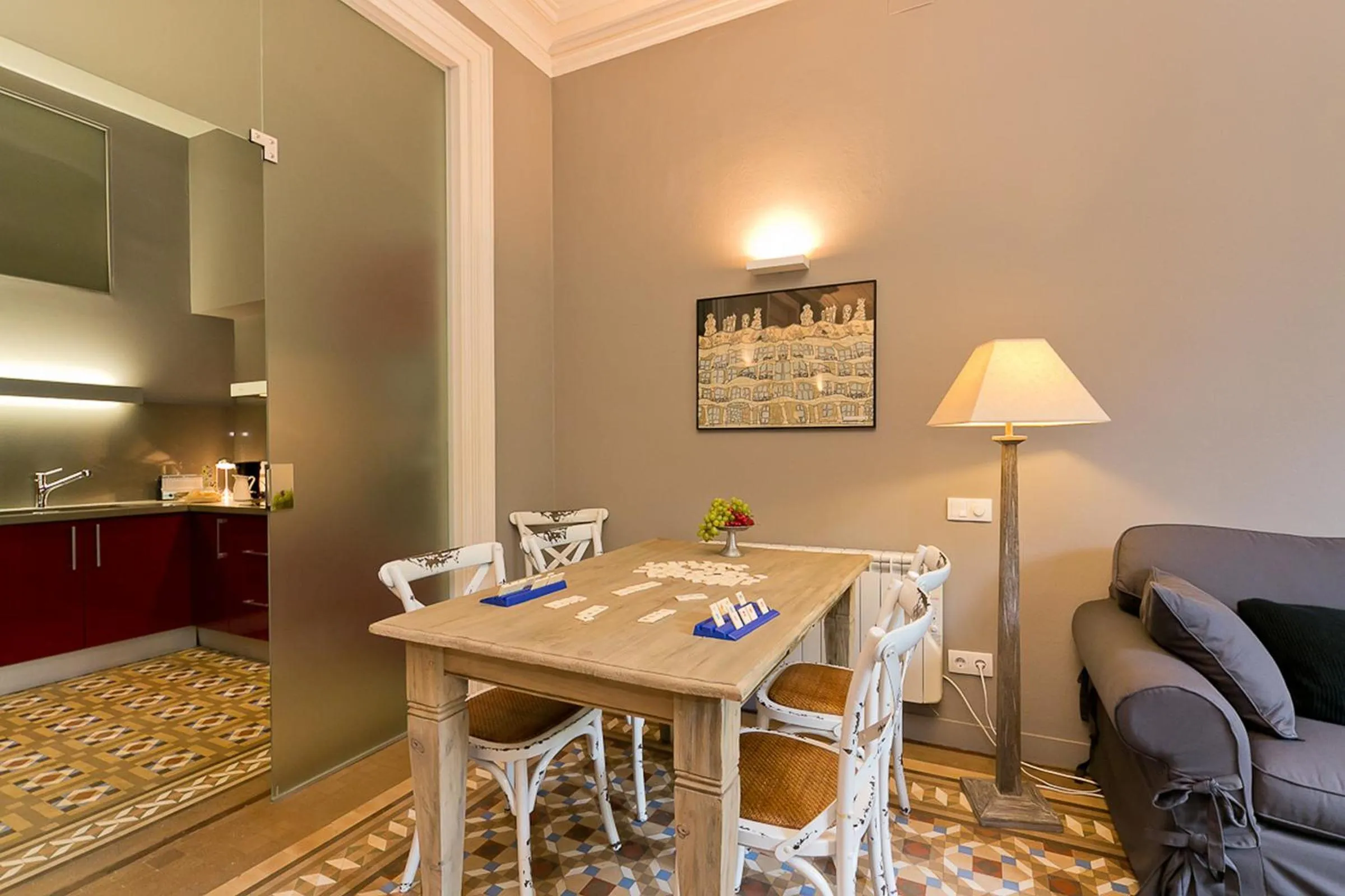 Dining area in Bcn Paseo De Gracia Rocamora Apartment