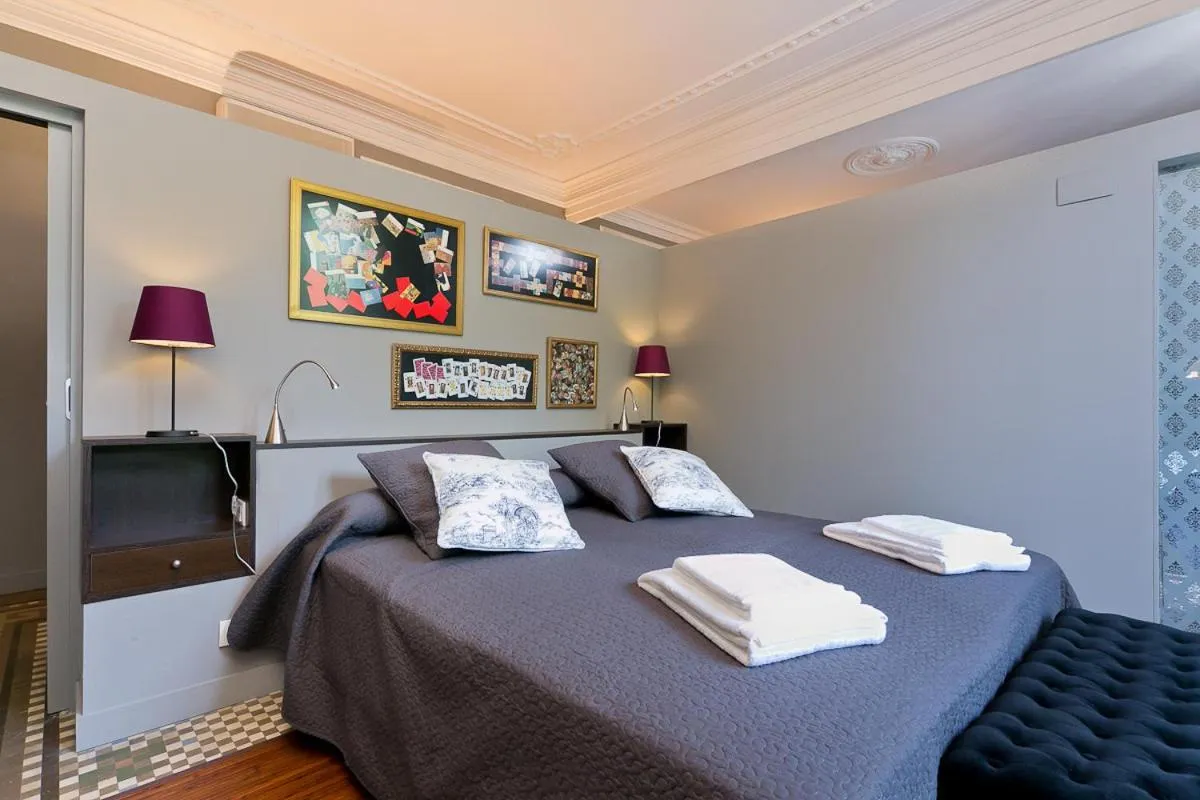 Bedroom, Bed in Bcn Paseo De Gracia Rocamora Apartment