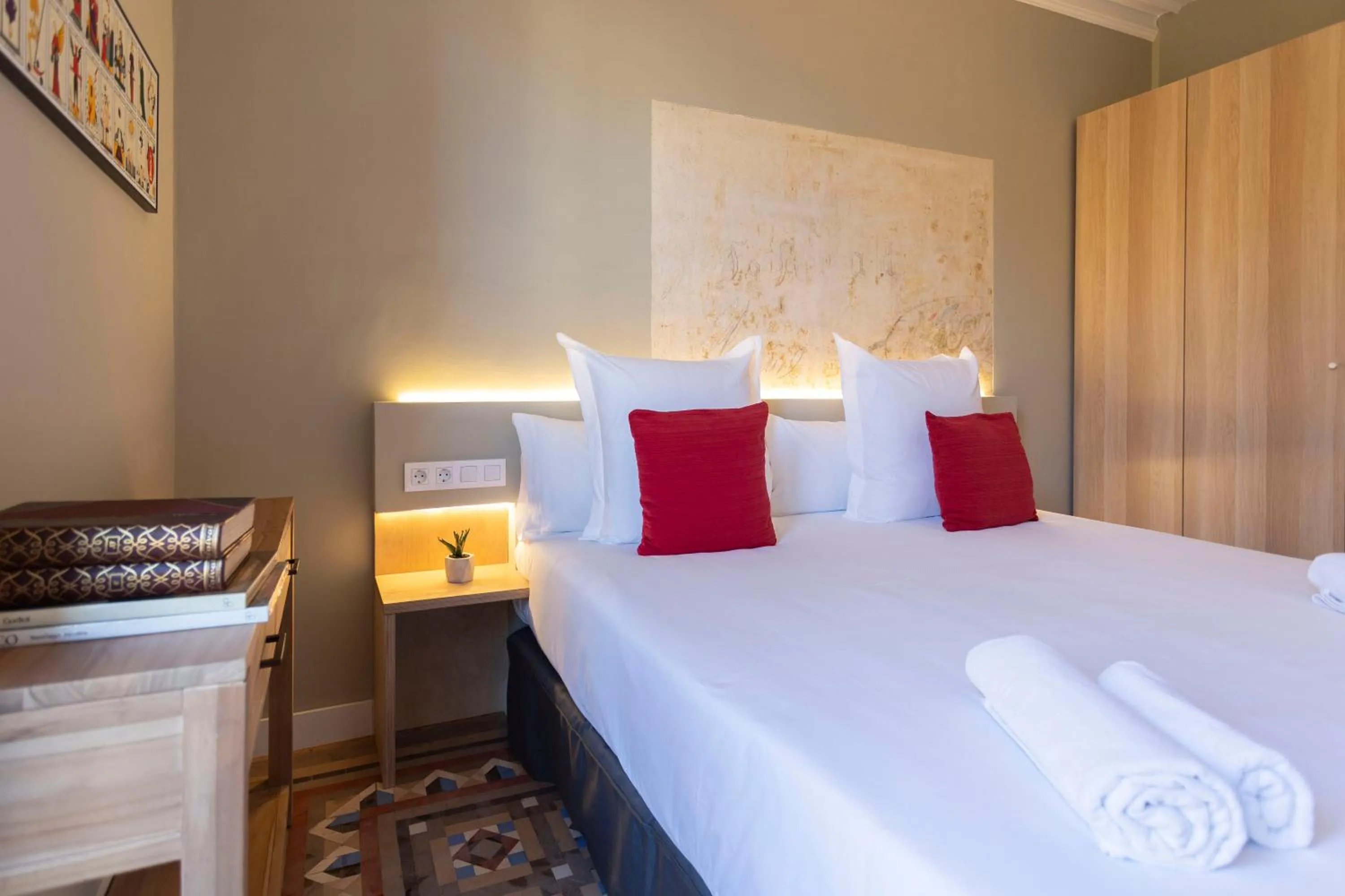 Bed in Bcn Paseo De Gracia Rocamora Apartment