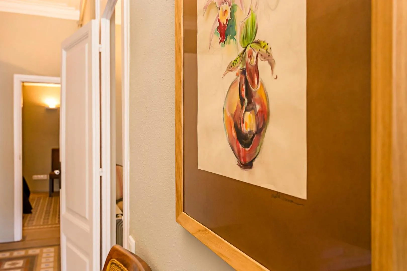 Decorative detail in Bcn Paseo De Gracia Rocamora Apartment