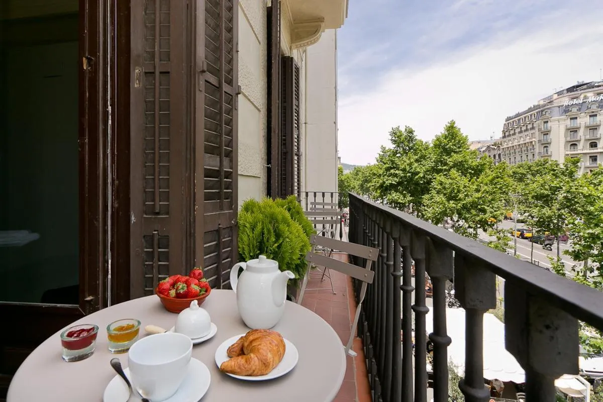 Balcony/Terrace in Bcn Paseo De Gracia Rocamora Apartment