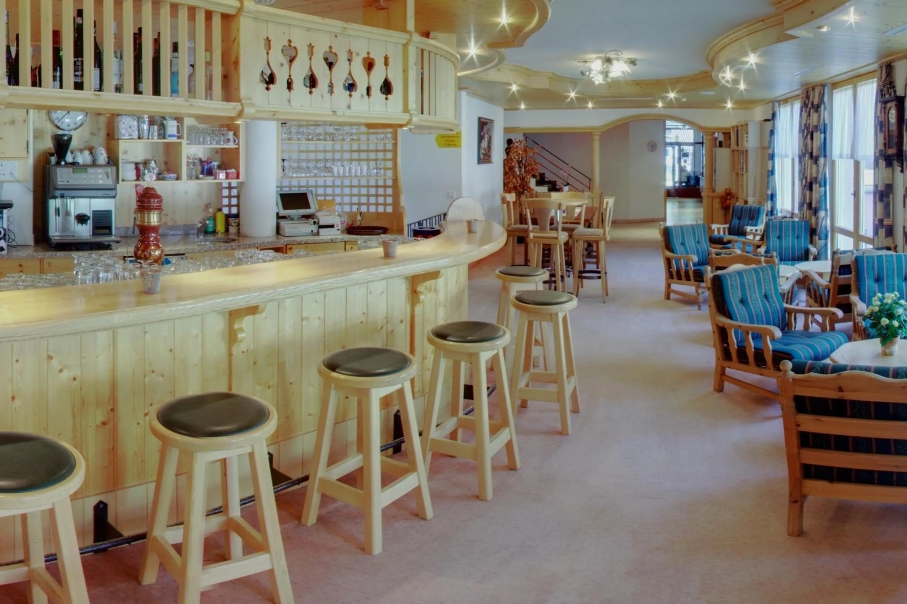 Lobby or reception in Aktiv- und Genusshotel Alpenblick