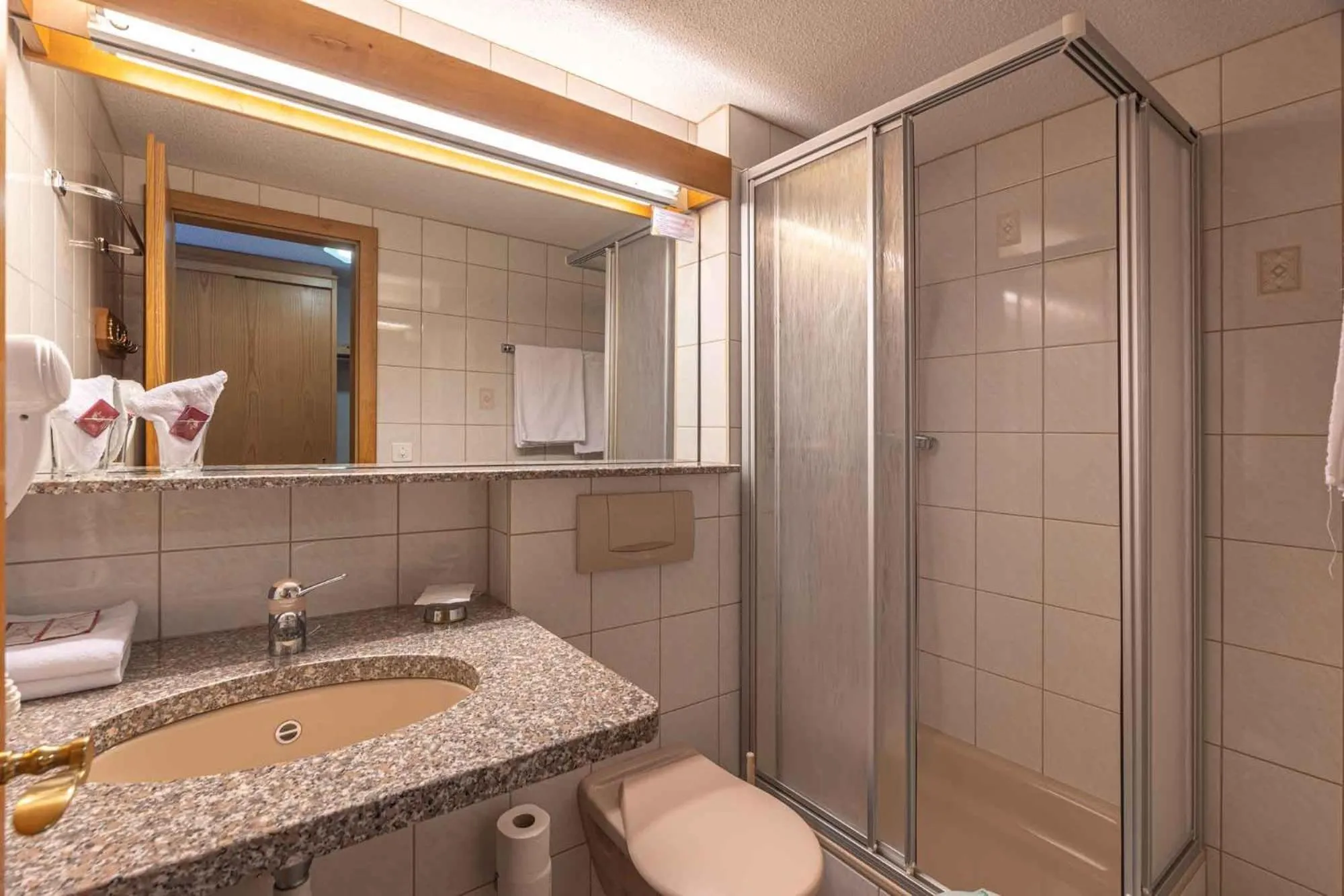 Shower in Aktiv- und Genusshotel Alpenblick