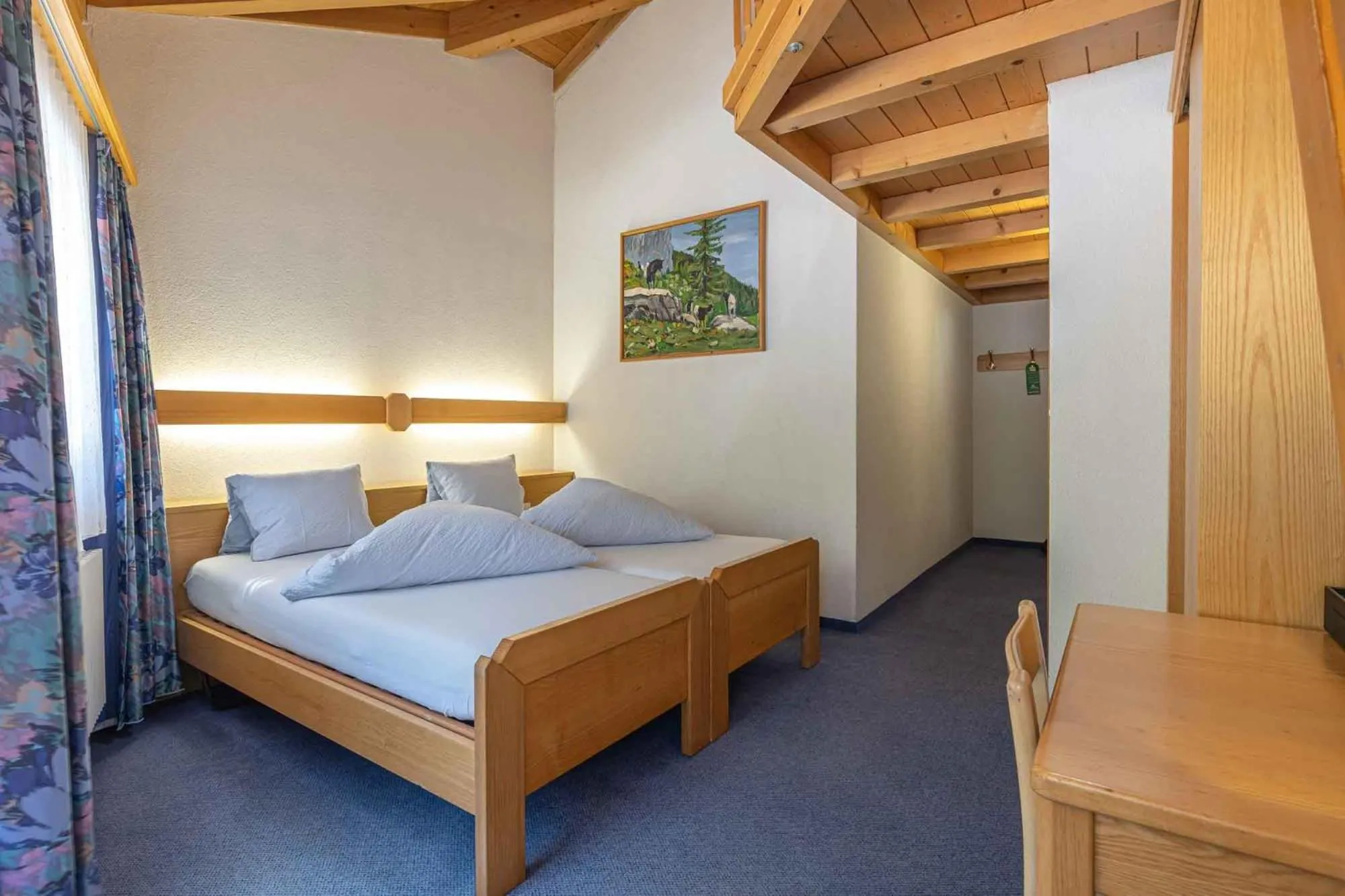Family, Bed in Aktiv- und Genusshotel Alpenblick