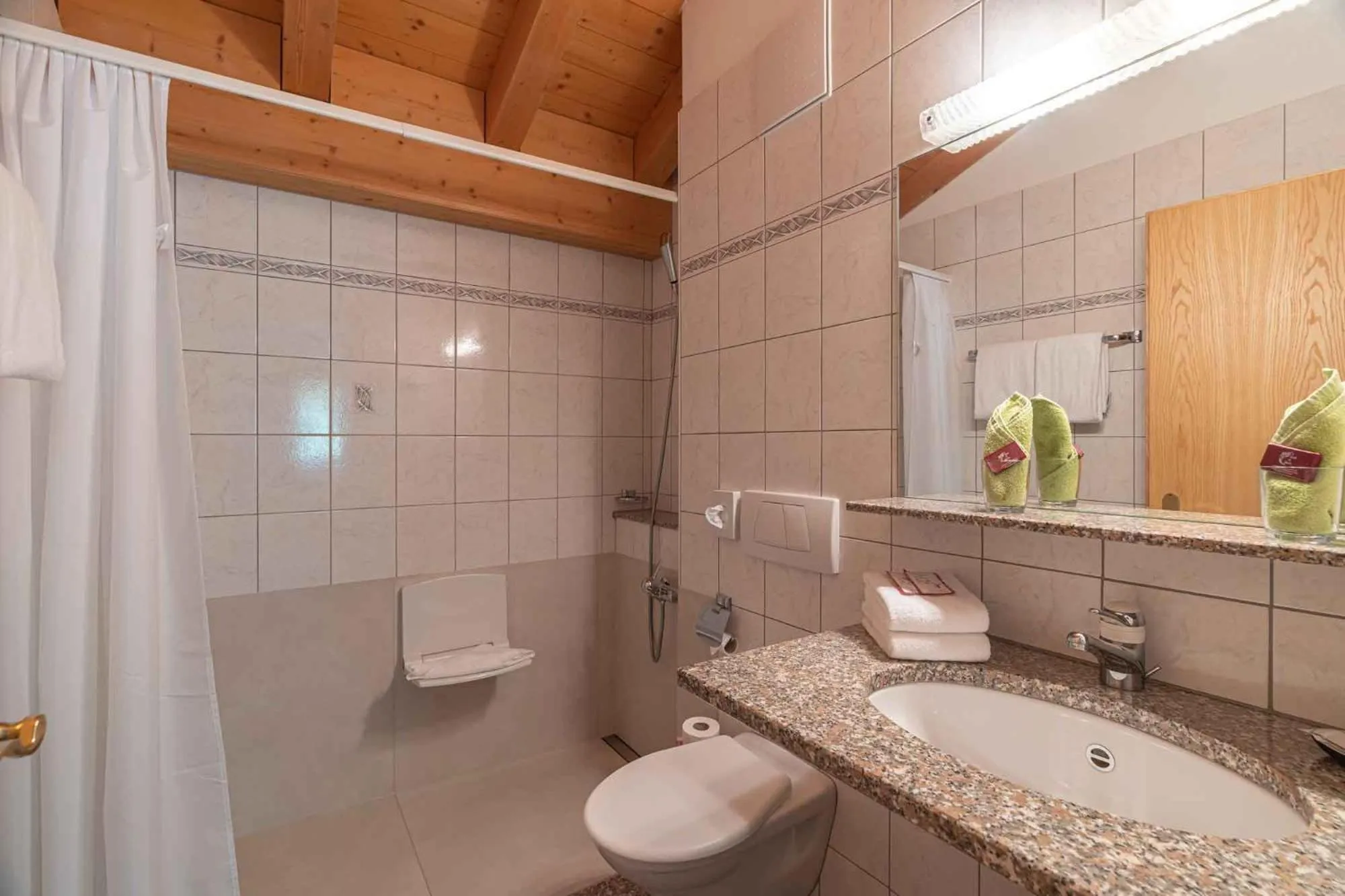 Shower in Aktiv- und Genusshotel Alpenblick