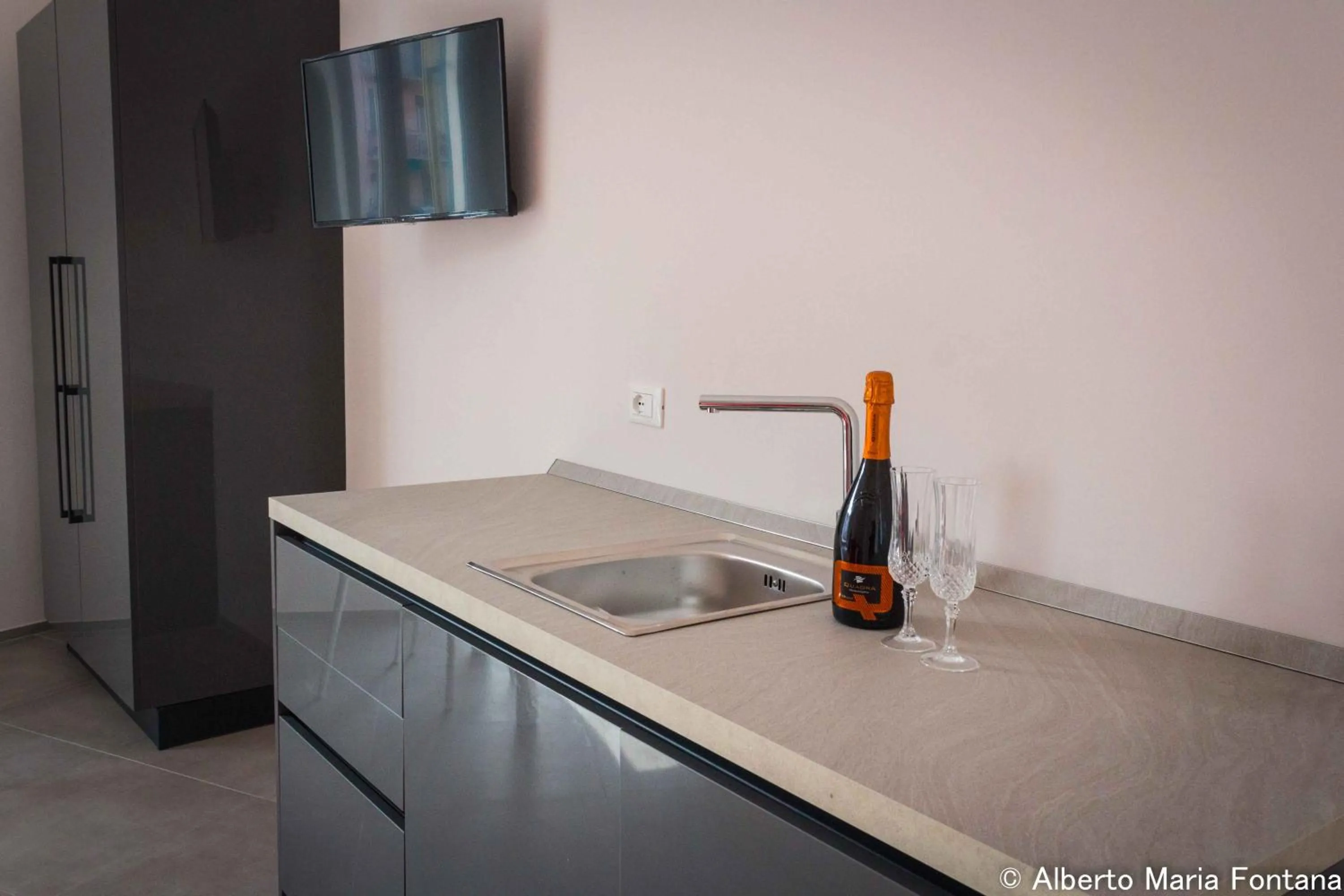 Kitchen or kitchenette in Residenza Florida