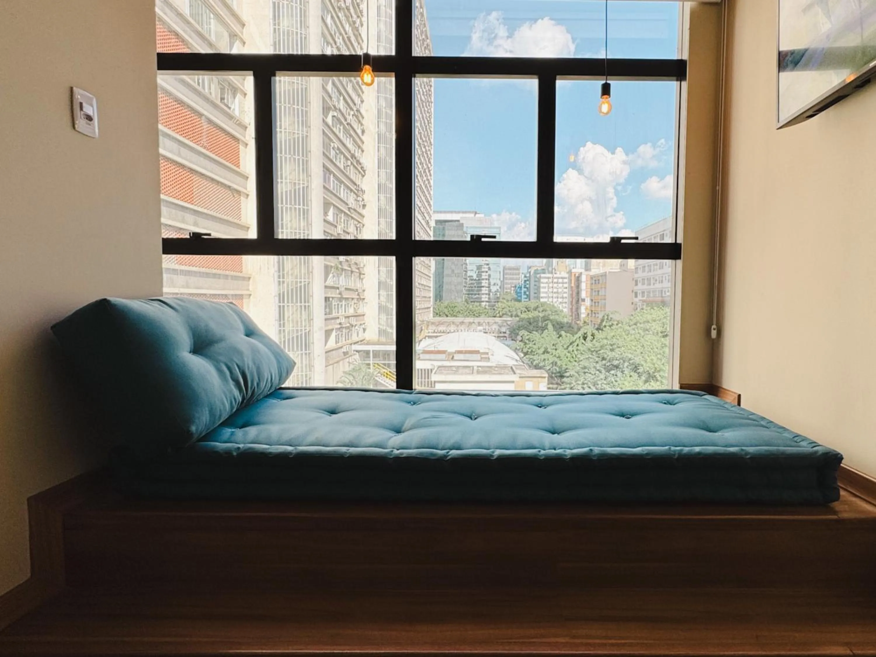 Bed in Apê Paulista Augusta
