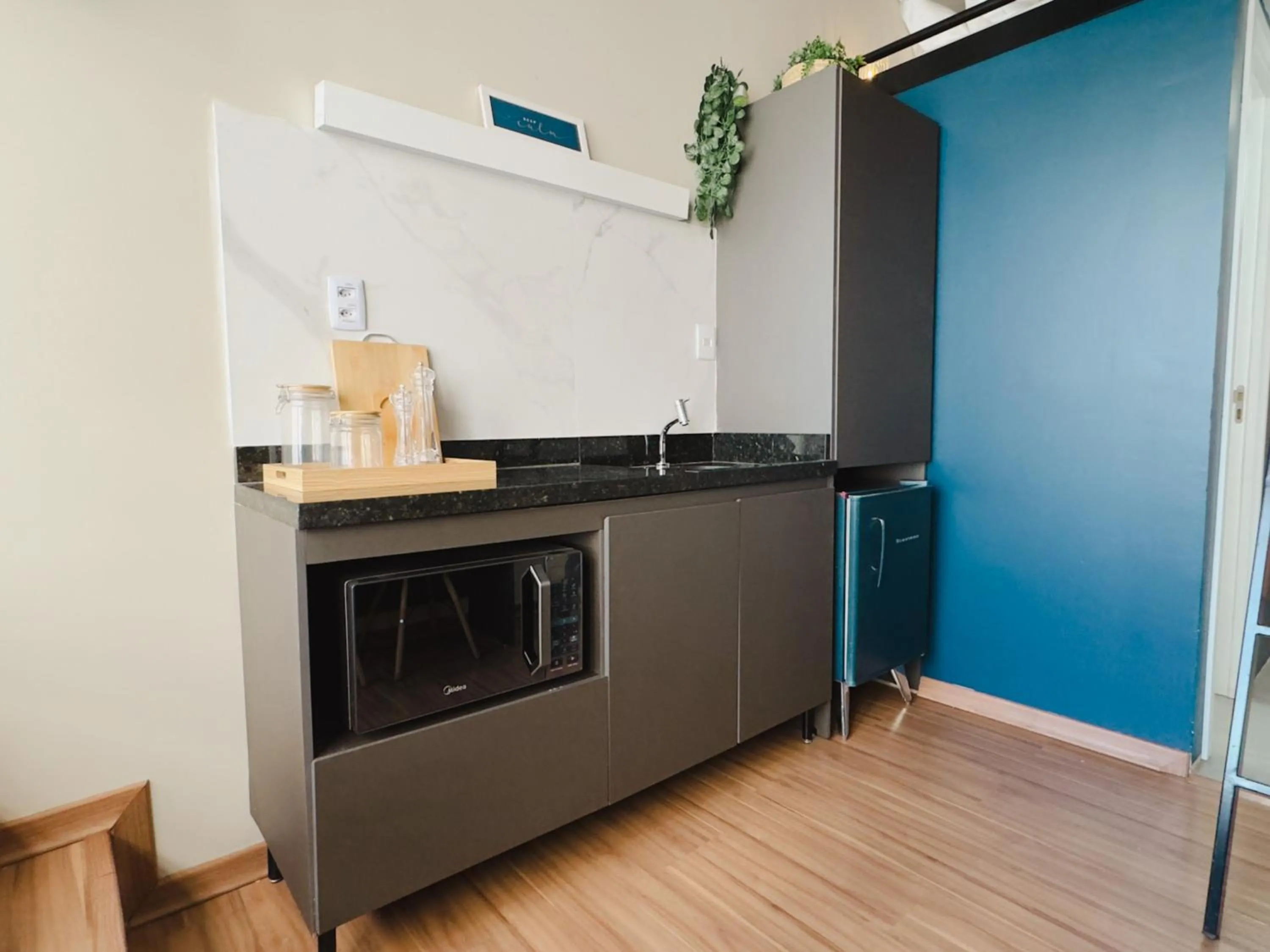 Kitchen or kitchenette in Apê Paulista Augusta