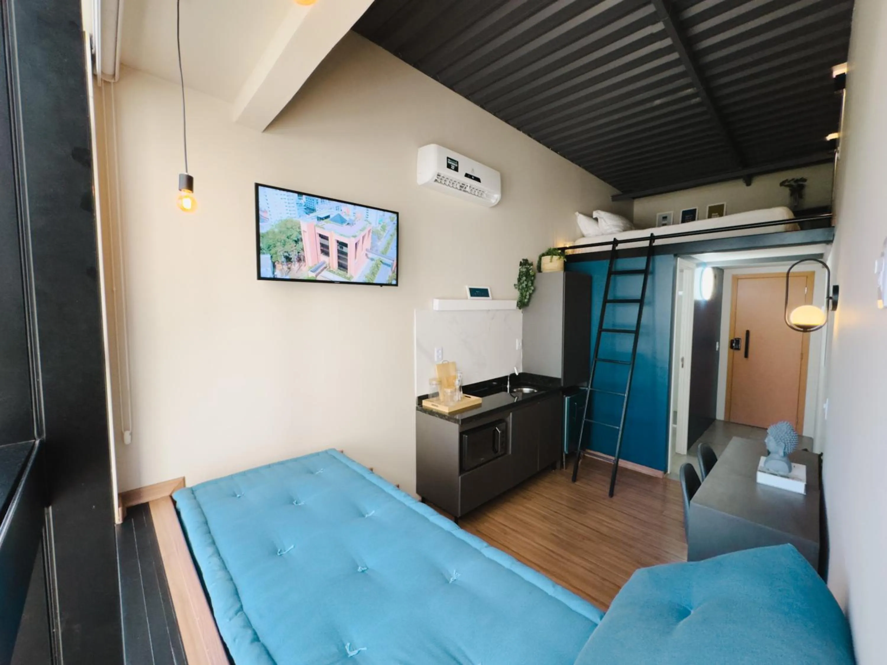 Photo of the whole room, Bed in Apê Paulista Augusta