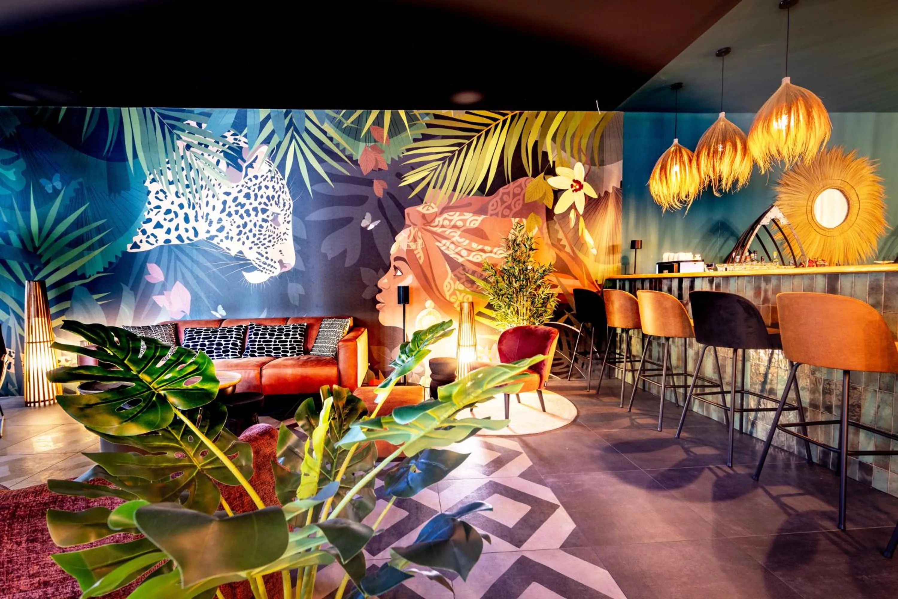 Lounge or bar in ibis Styles Aalen