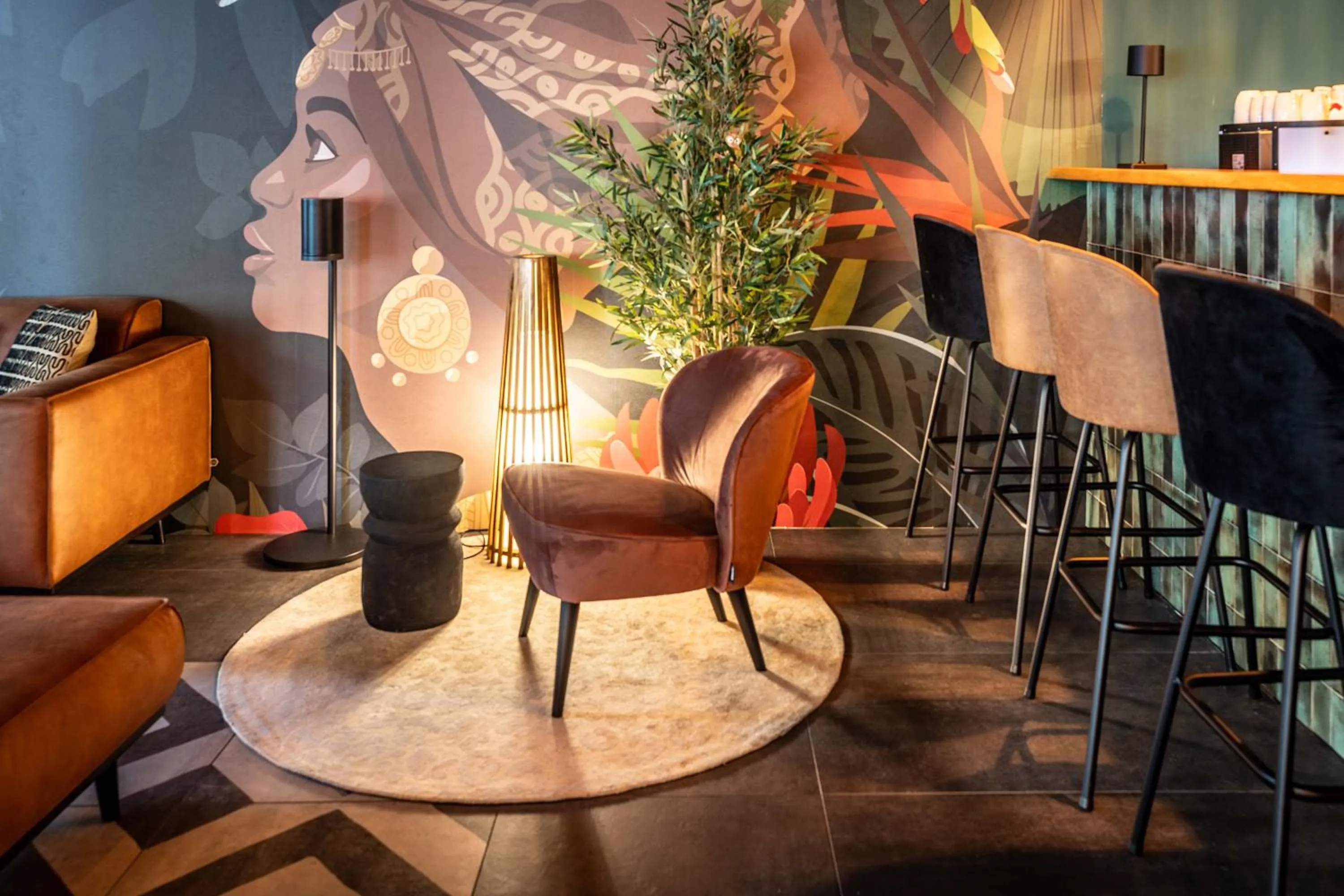 Lounge or bar in ibis Styles Aalen