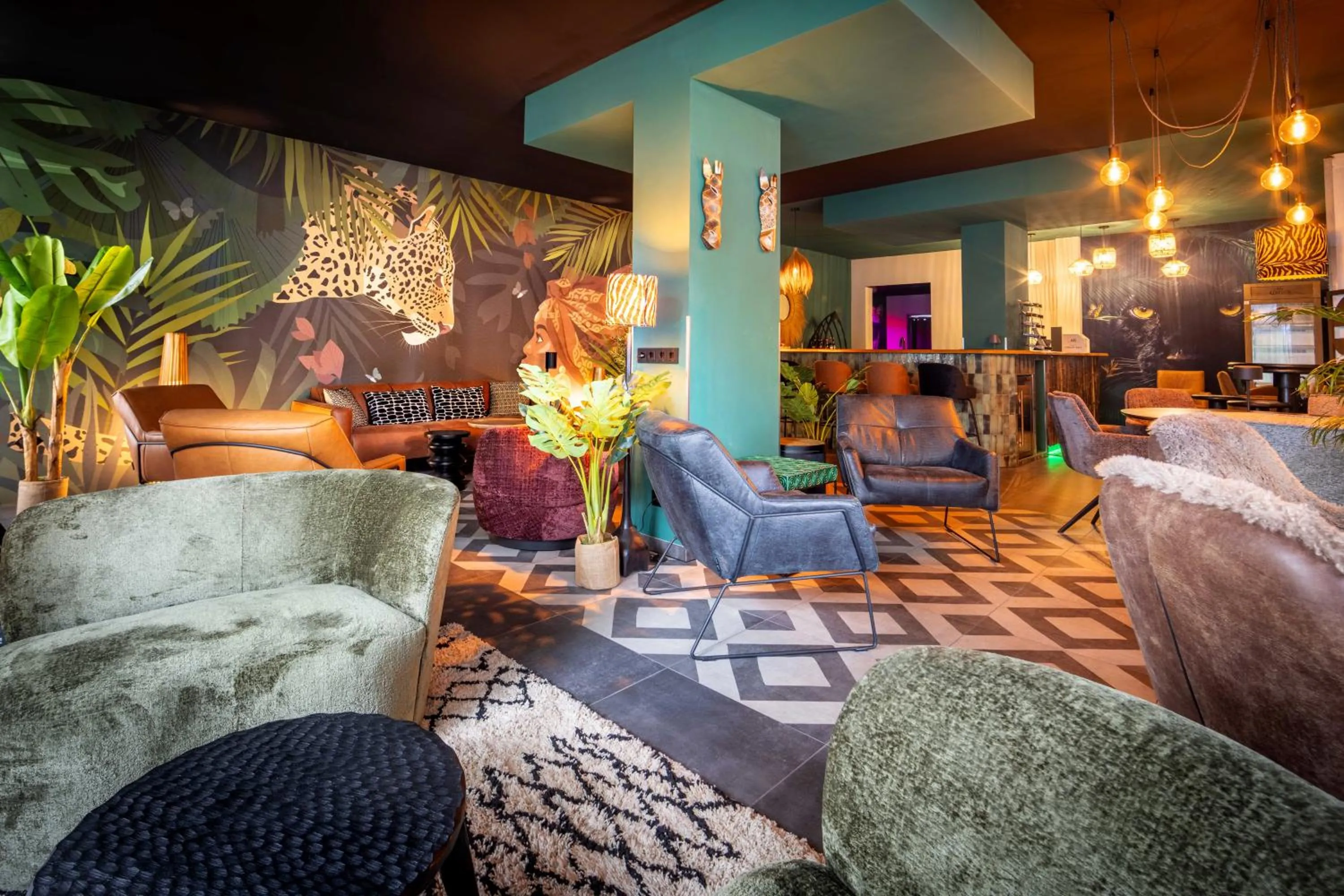 Lounge or bar in ibis Styles Aalen