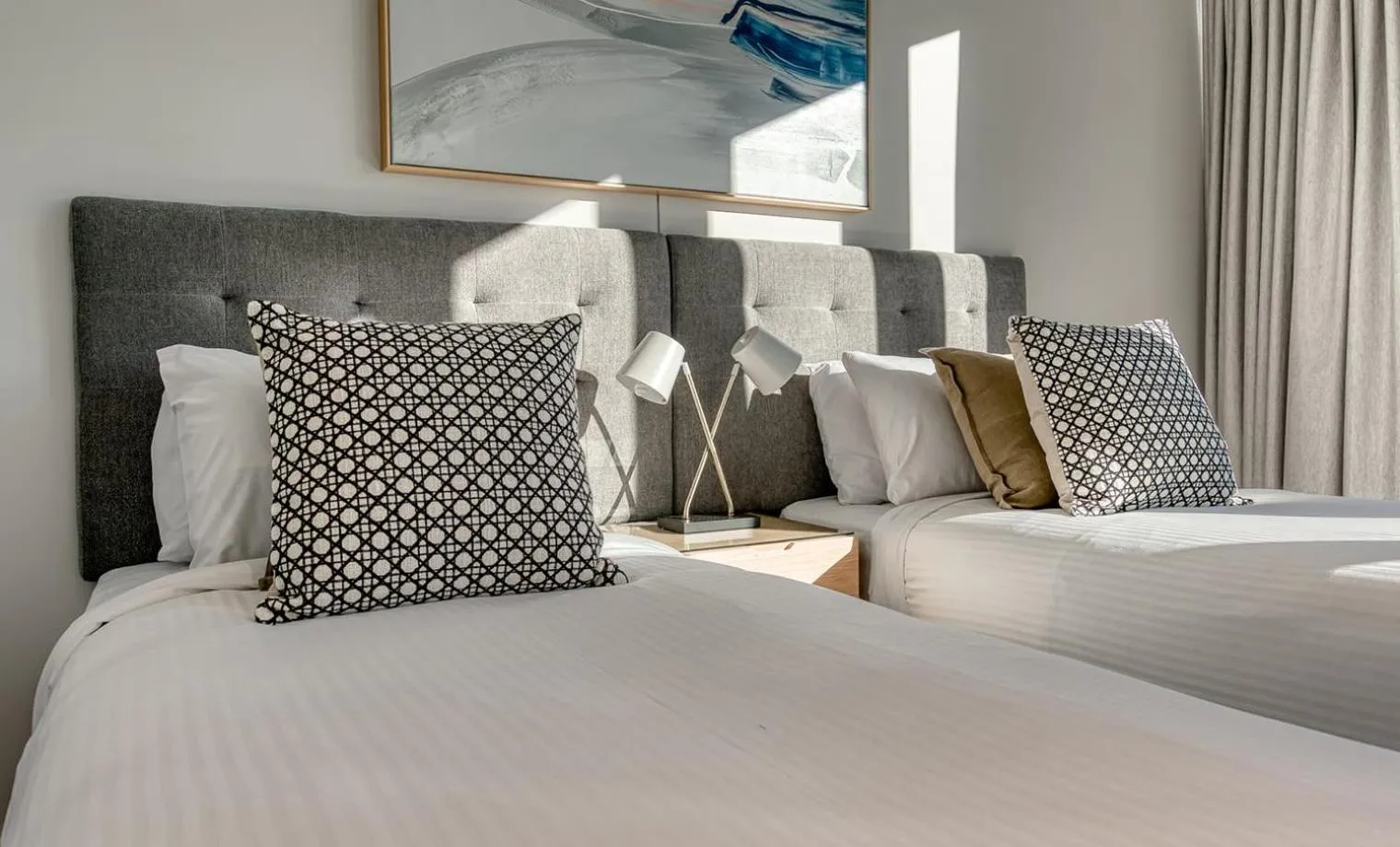 Bedroom, Bed in Encore Broadbeach - Official