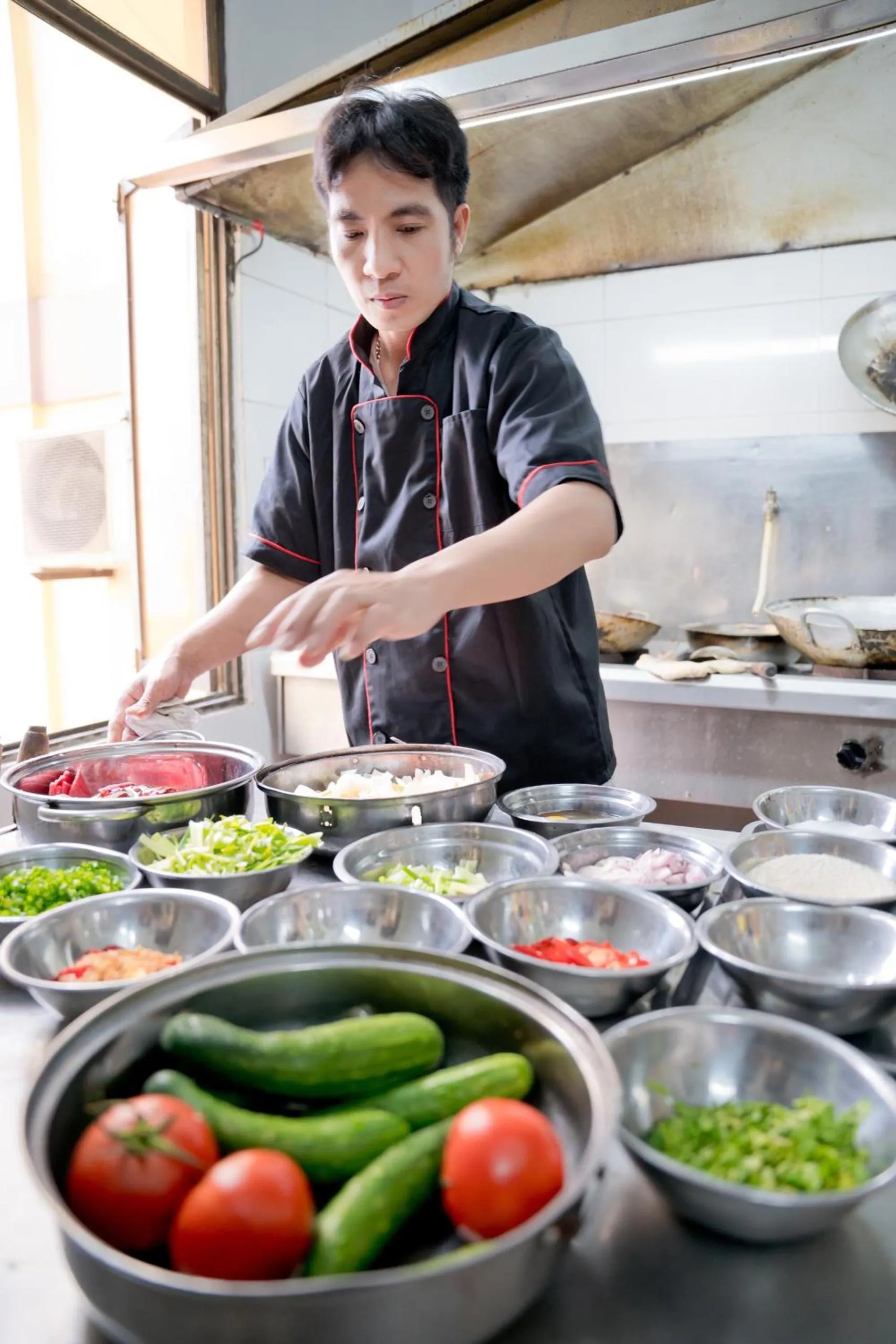 Staff in Diamond Hotel Thai Binh