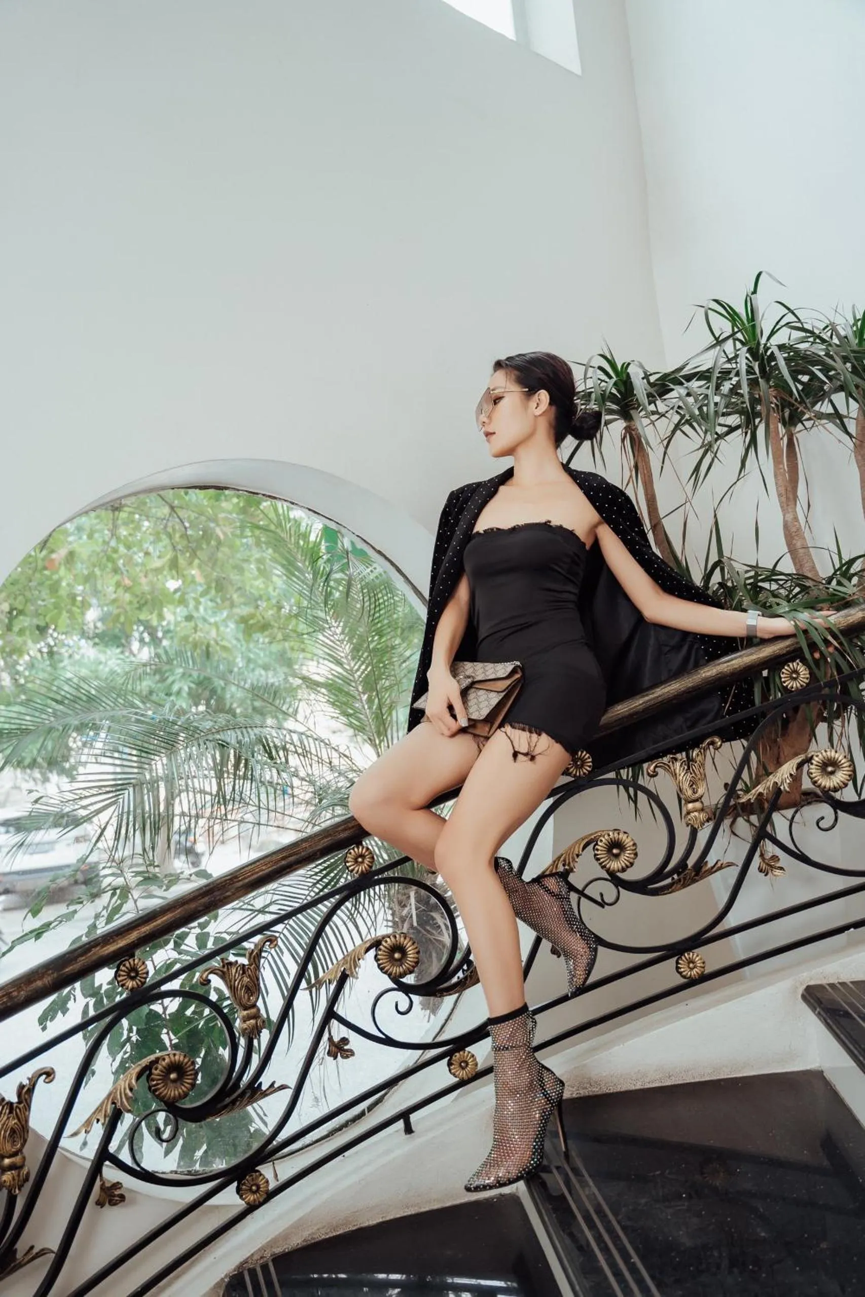 Decorative detail in Diamond Hotel Thai Binh