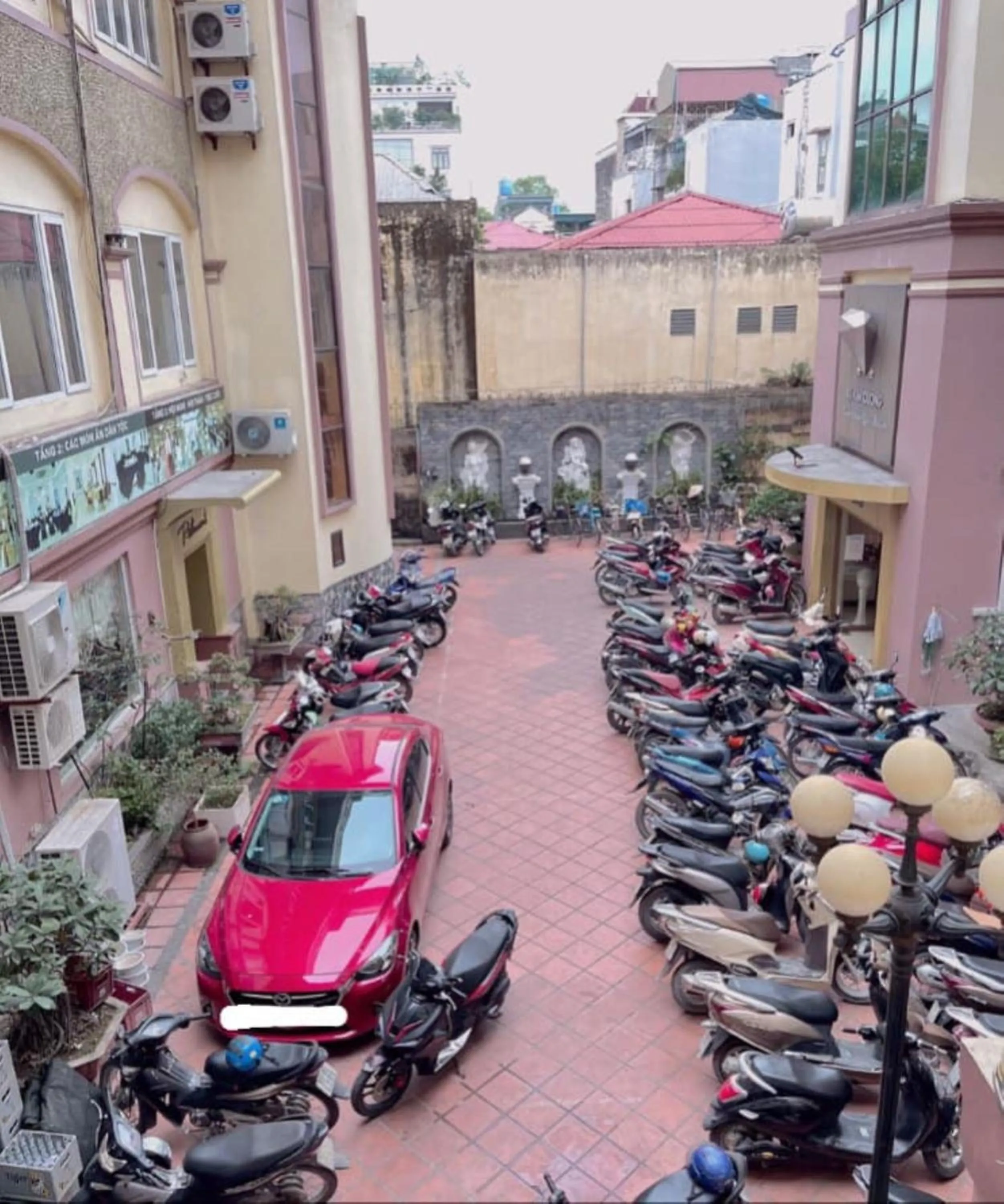 City view in Diamond Hotel Thai Binh