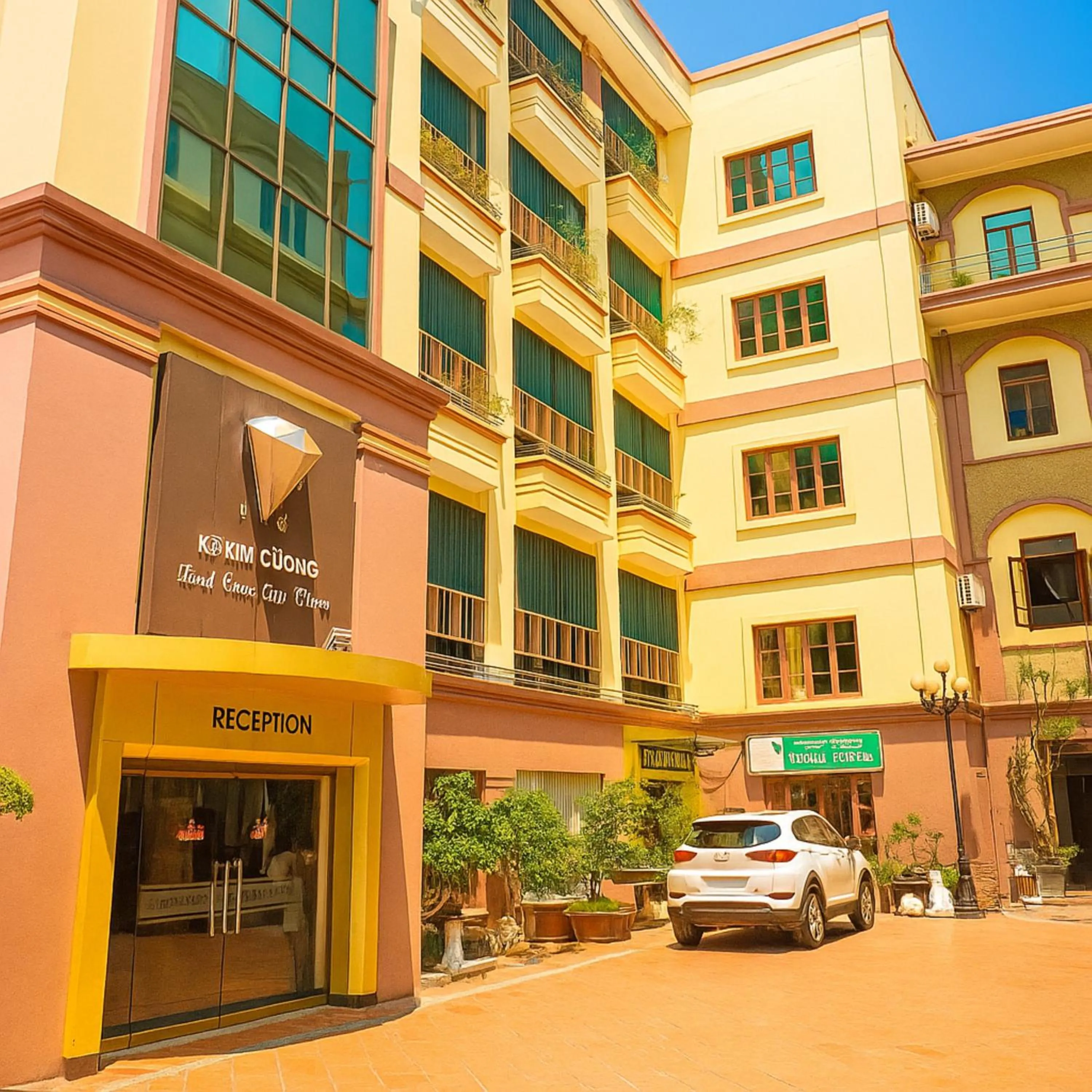 Property building in Diamond Hotel Thai Binh