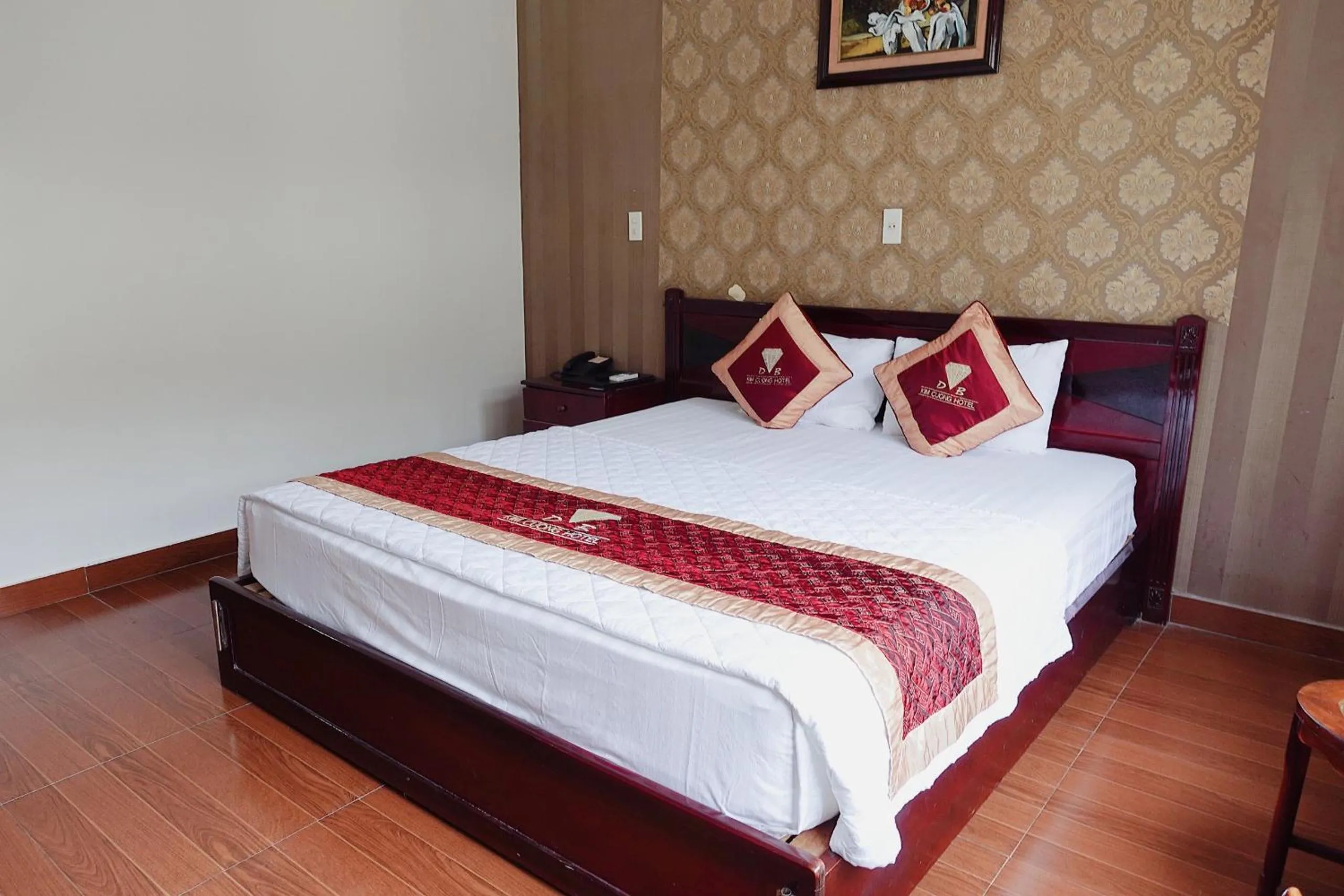 Photo of the whole room, Bed in Diamond Hotel Thai Binh