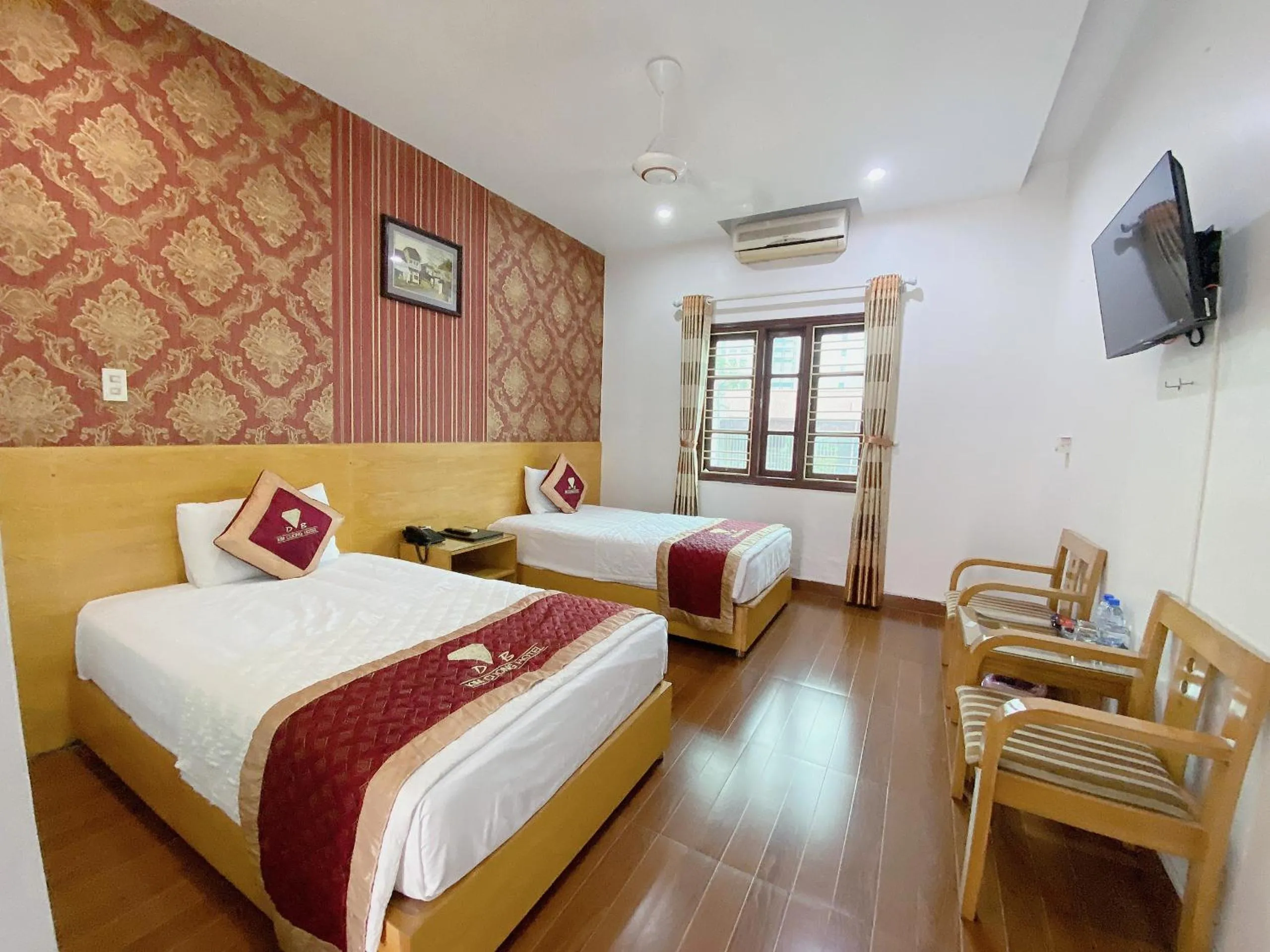 Photo of the whole room, Bed in Diamond Hotel Thai Binh