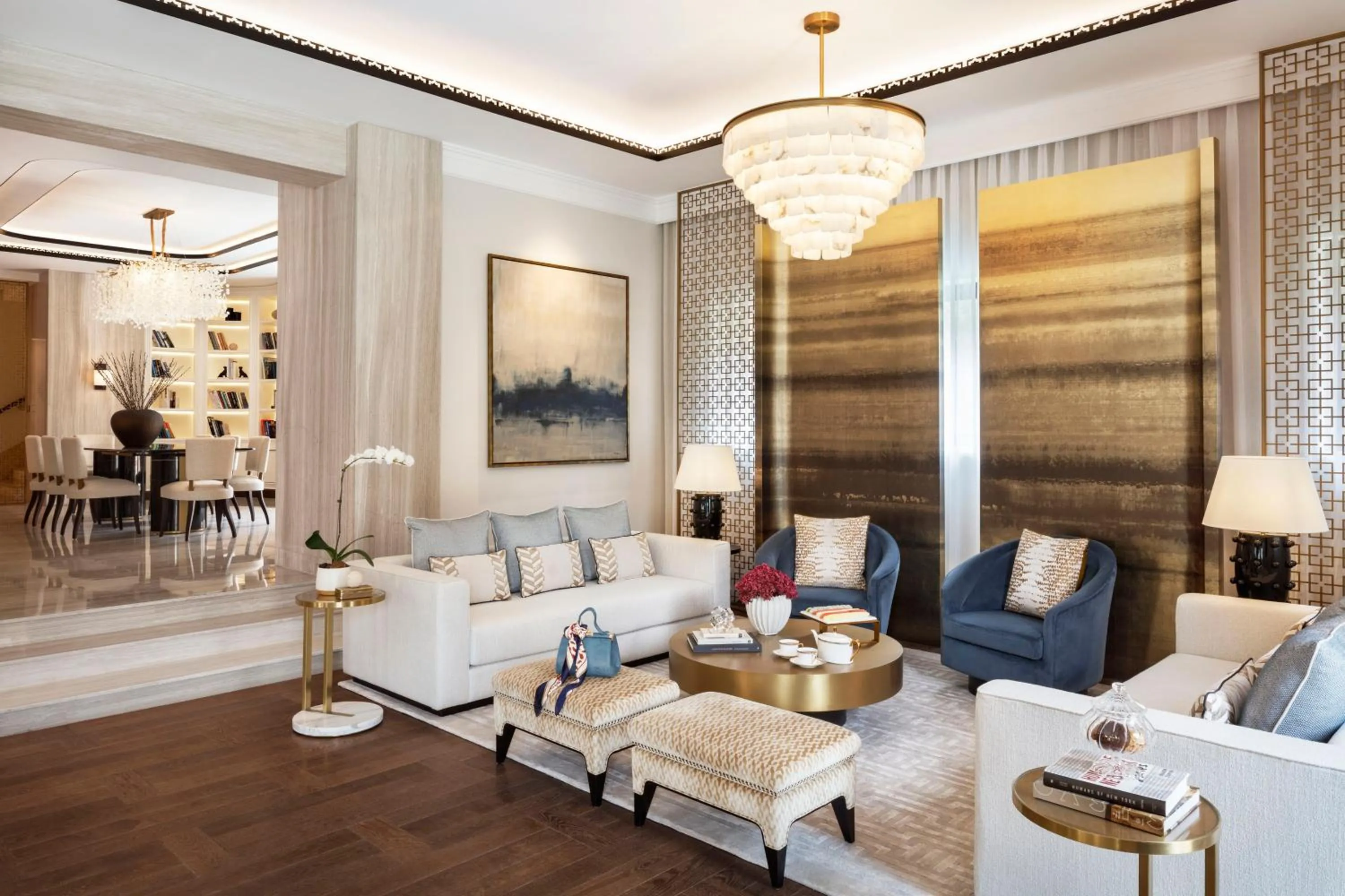 Living room in Jumeirah Dar Al Masyaf Dubai