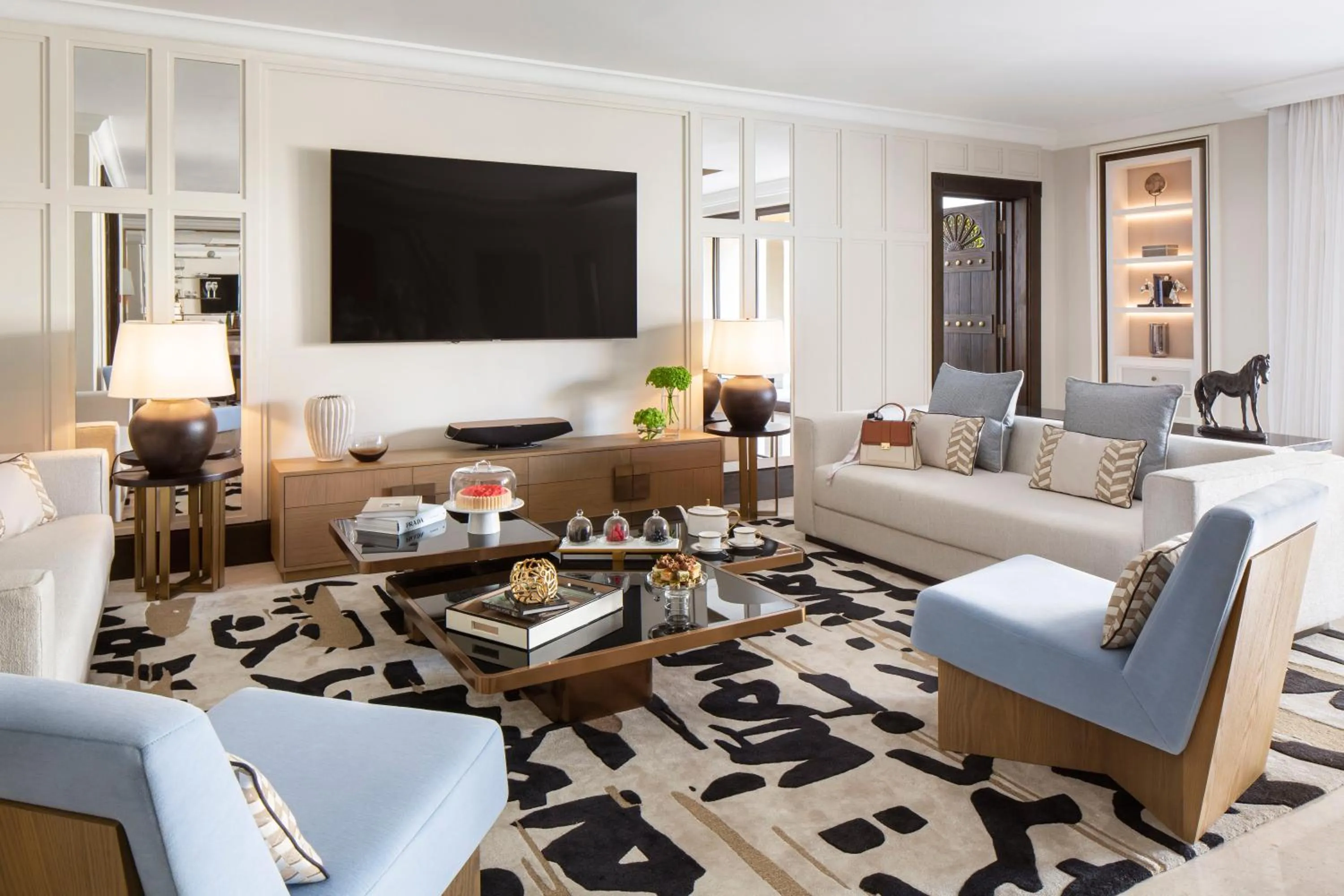 Living room in Jumeirah Dar Al Masyaf Dubai