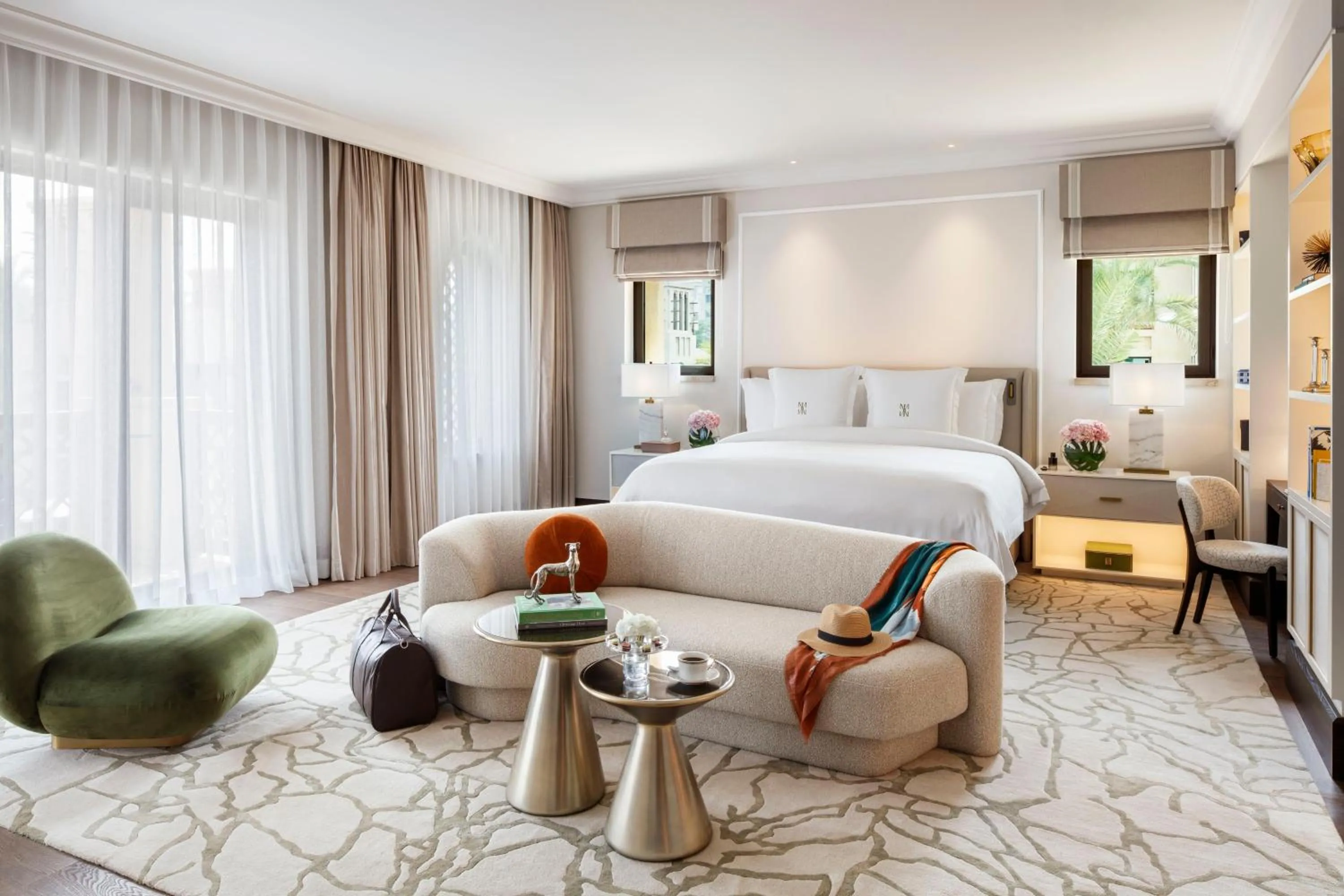 Bedroom, Bed in Jumeirah Dar Al Masyaf Dubai