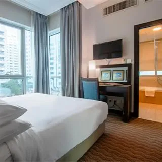 Bedroom, Bed in Al Manzel Hotel Apartments