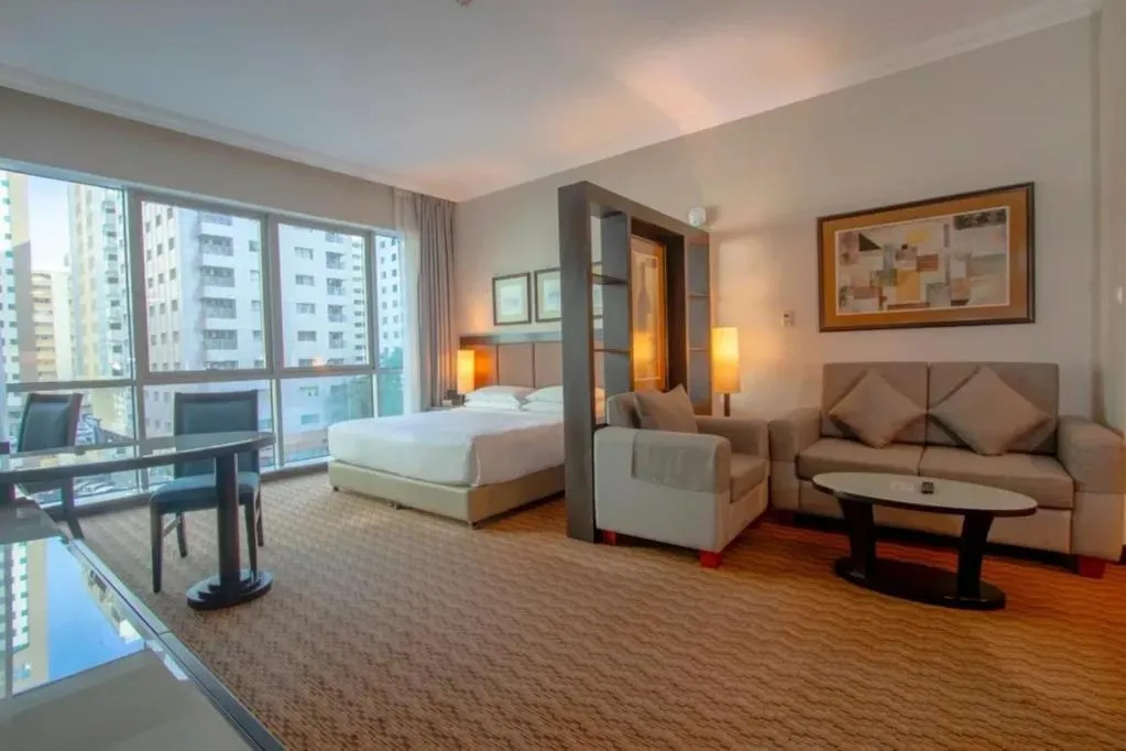 Bedroom, Bed in Al Manzel Hotel Apartments