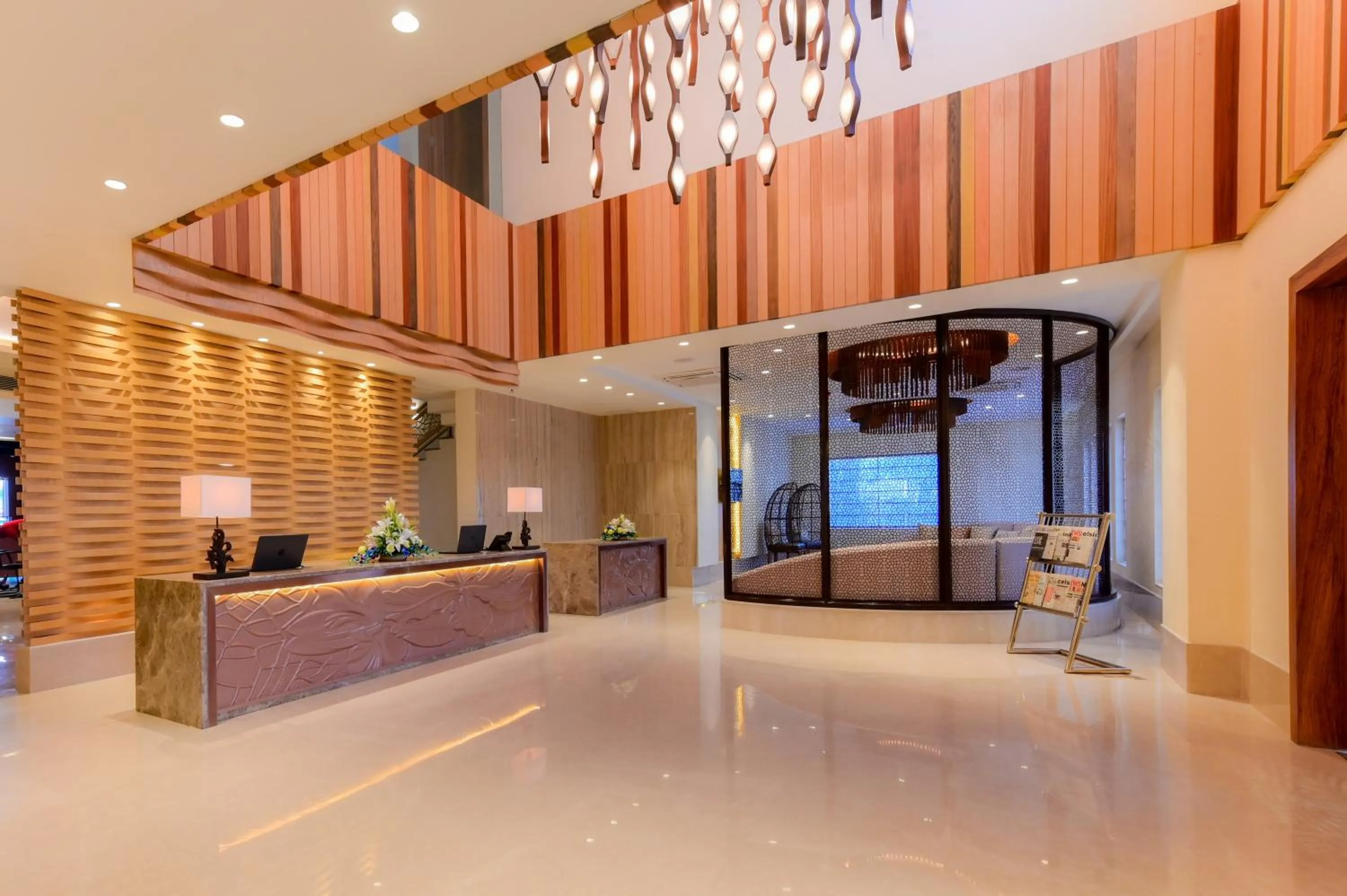 Lobby or reception in Four A Resort Jammu