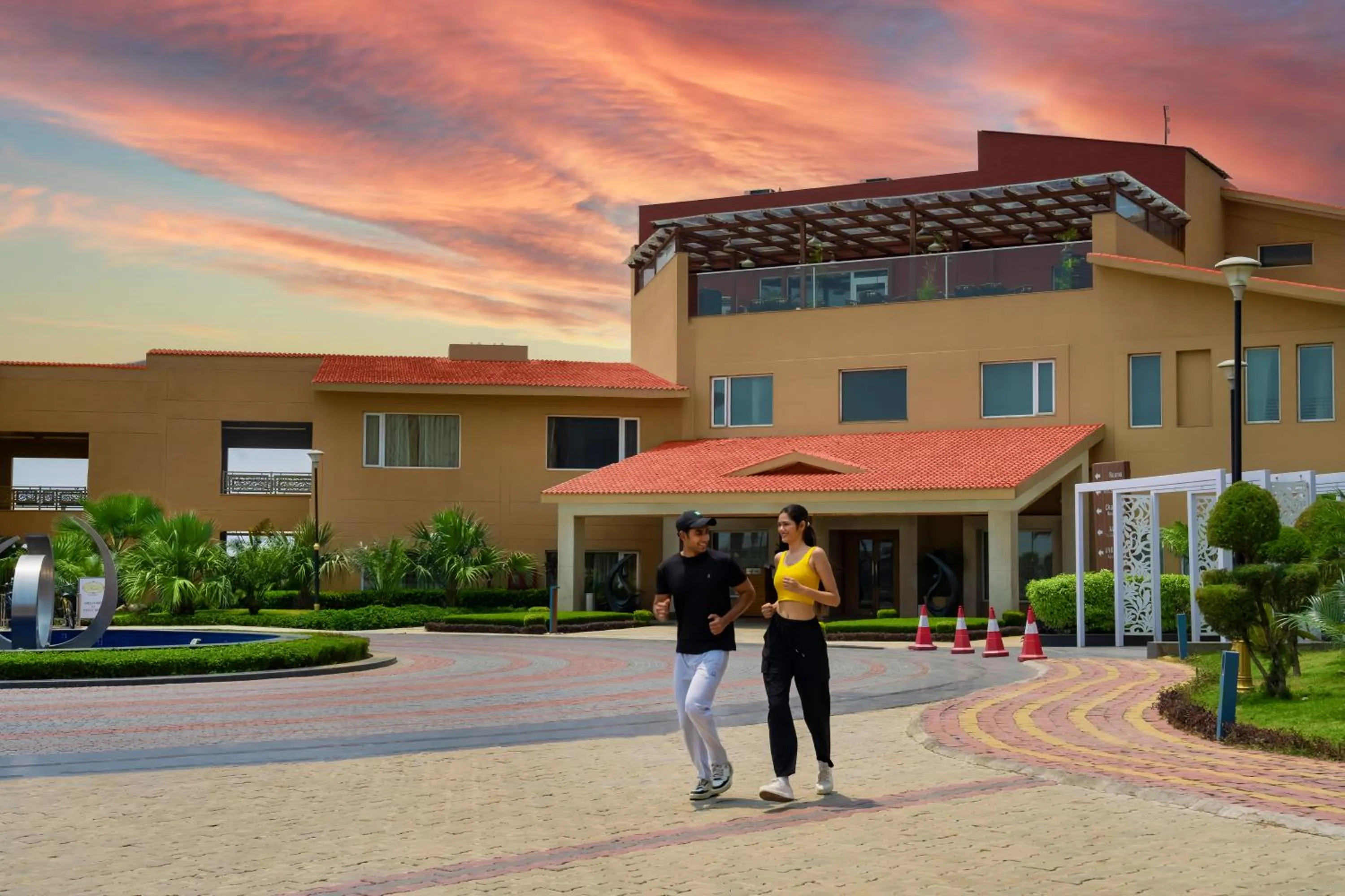 Property building in Four A Resort Jammu